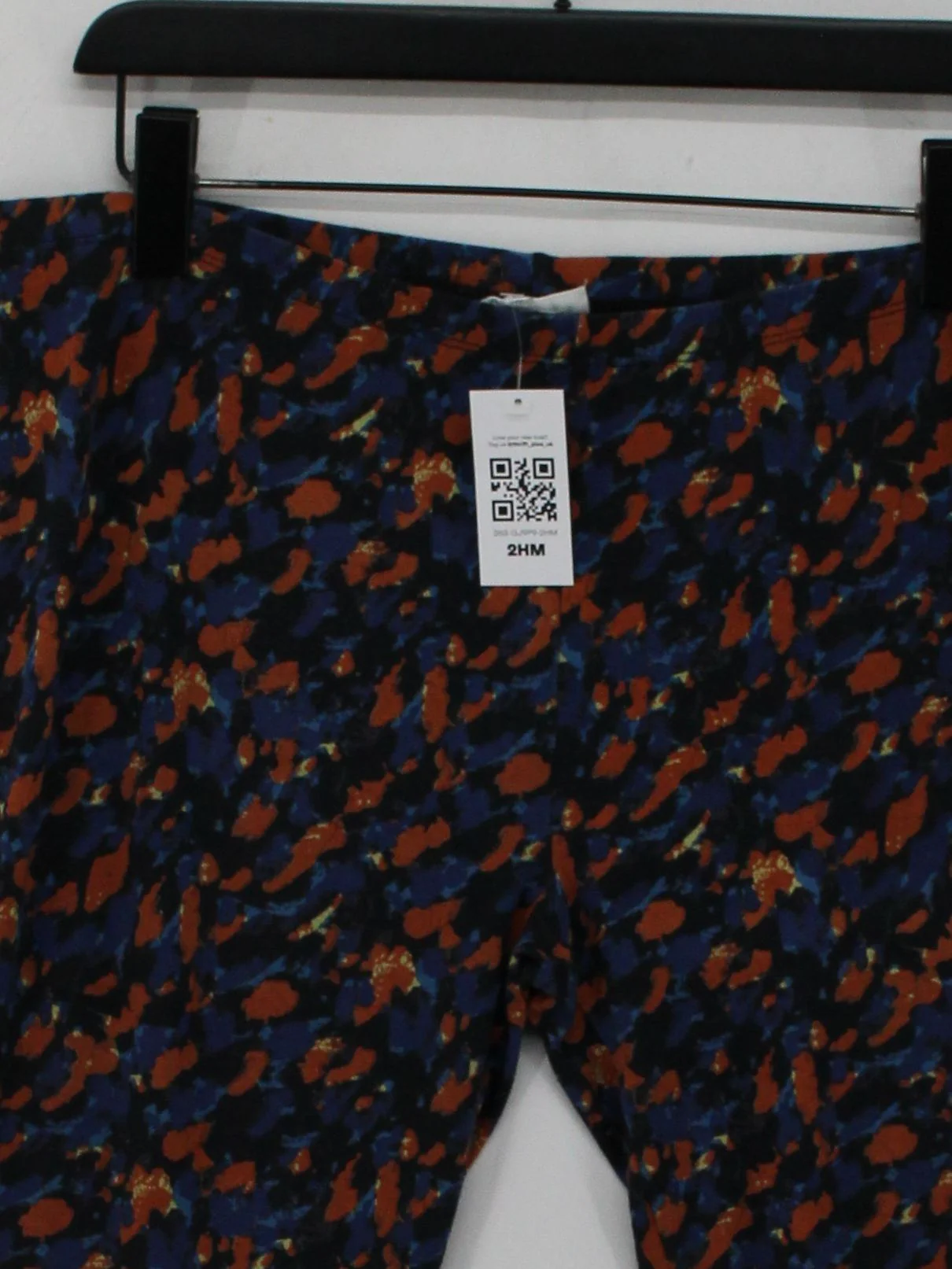 Thought Women's Leggings UK 16 Multi Viscose with Cotton, Elastane Full length - Image 3