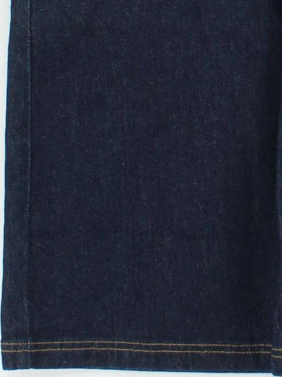 Thought Women's Midi Skirt UK 14 Blue Cotton with Elastane Straight & Pencil - Image 4