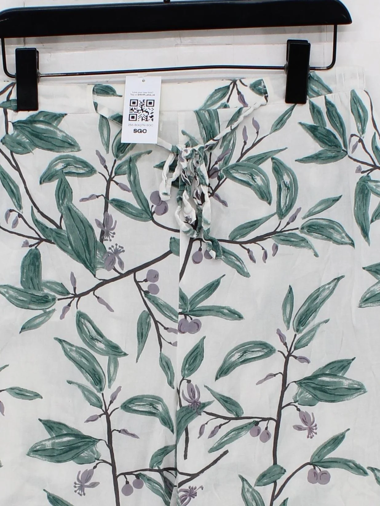 Thought Women's Shorts S White Floral 100% Other Sweat - Image 3