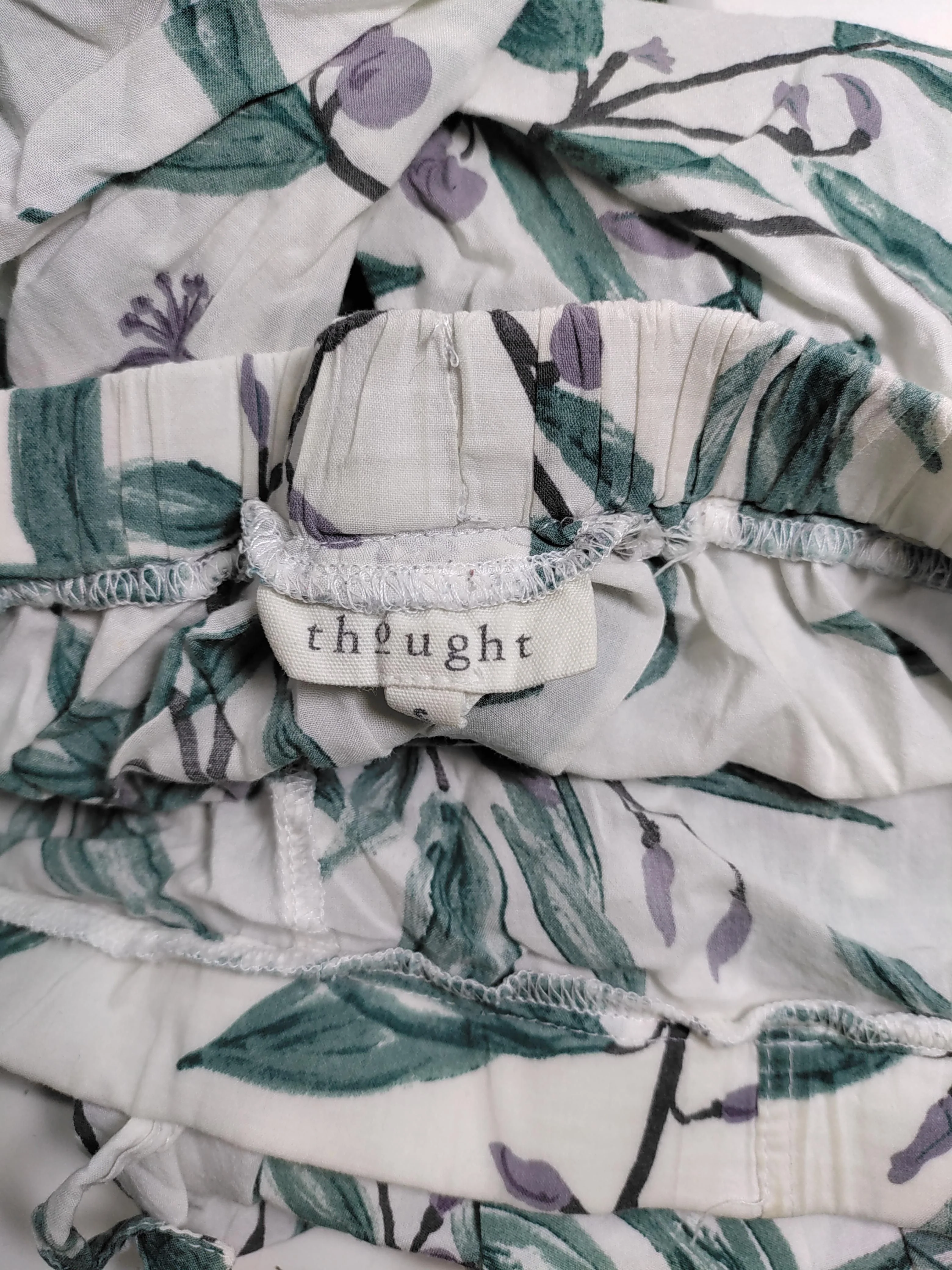 Thought Women's Shorts S White Floral 100% Other Sweat - Image 5