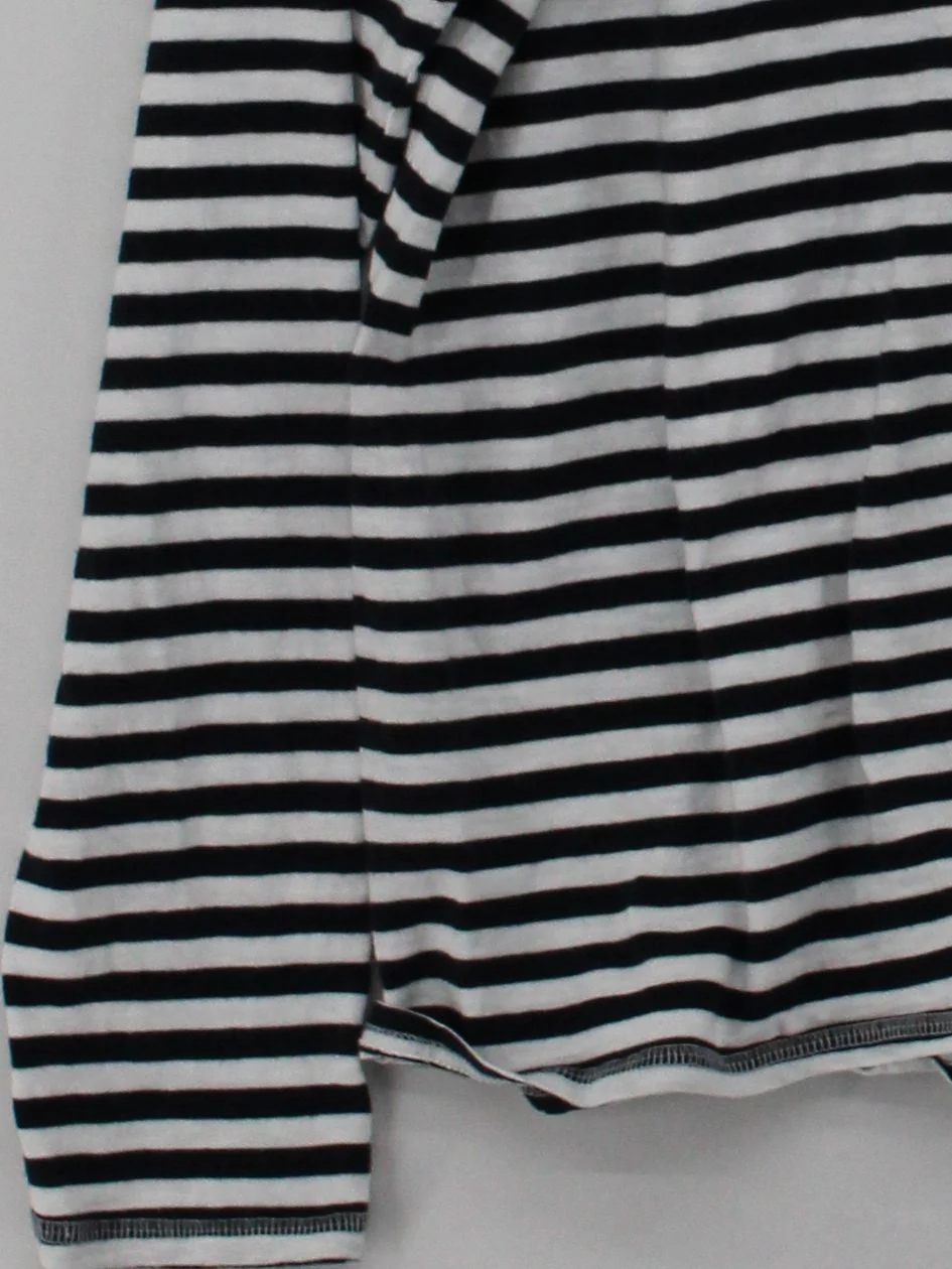 Thought Women's Top M Multi Striped 100% Cotton Long Sleeve Roll Neck Basic - Image 4