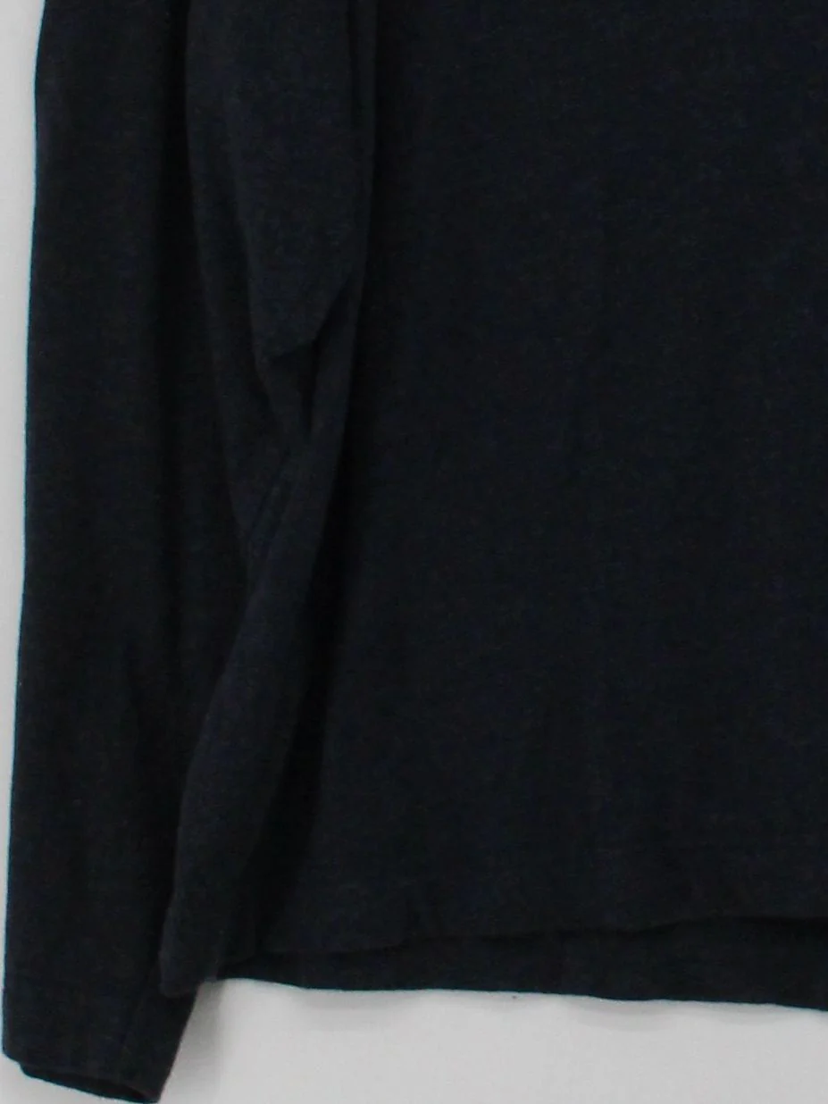 Thought Women's Top UK 18 Blue 100% Cotton Long Sleeve Round Neck Basic - Image 4