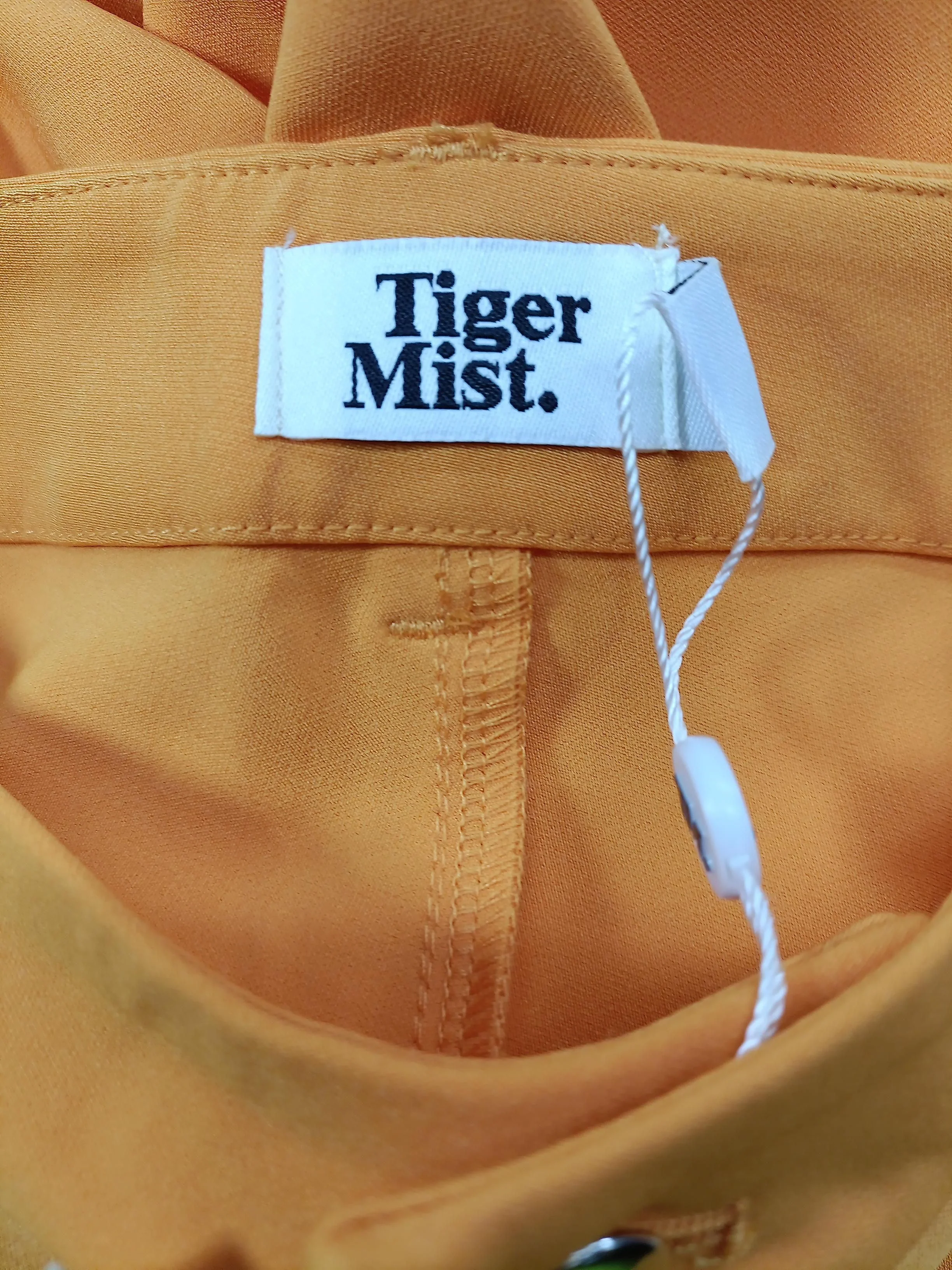 Tiger Mist Women's Trousers XS Orange Polyester with Elastane Straight Cargo - Image 5