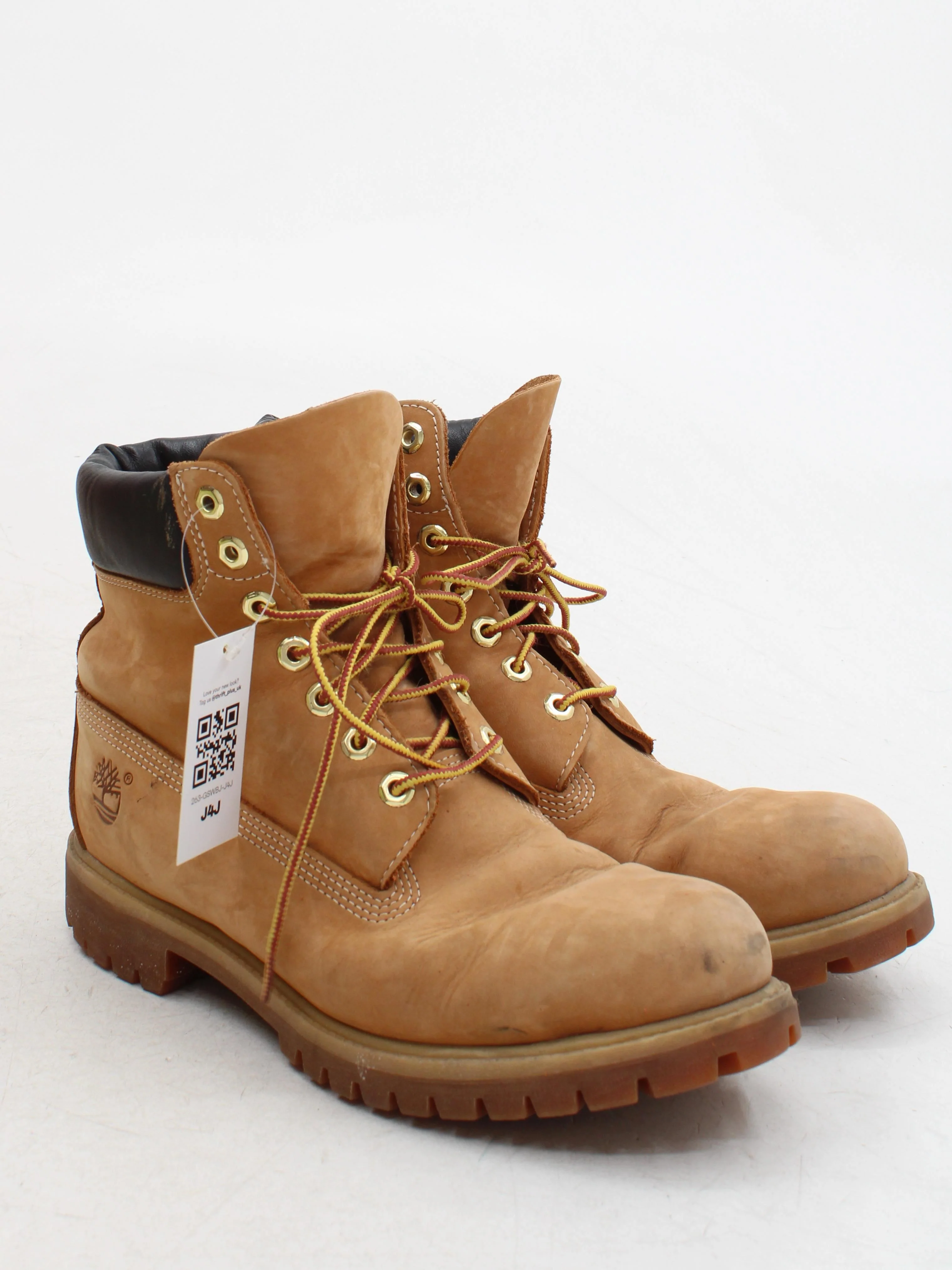 Timberland Men's Boots UK 10 Tan Suede with Other Combat - Image 4