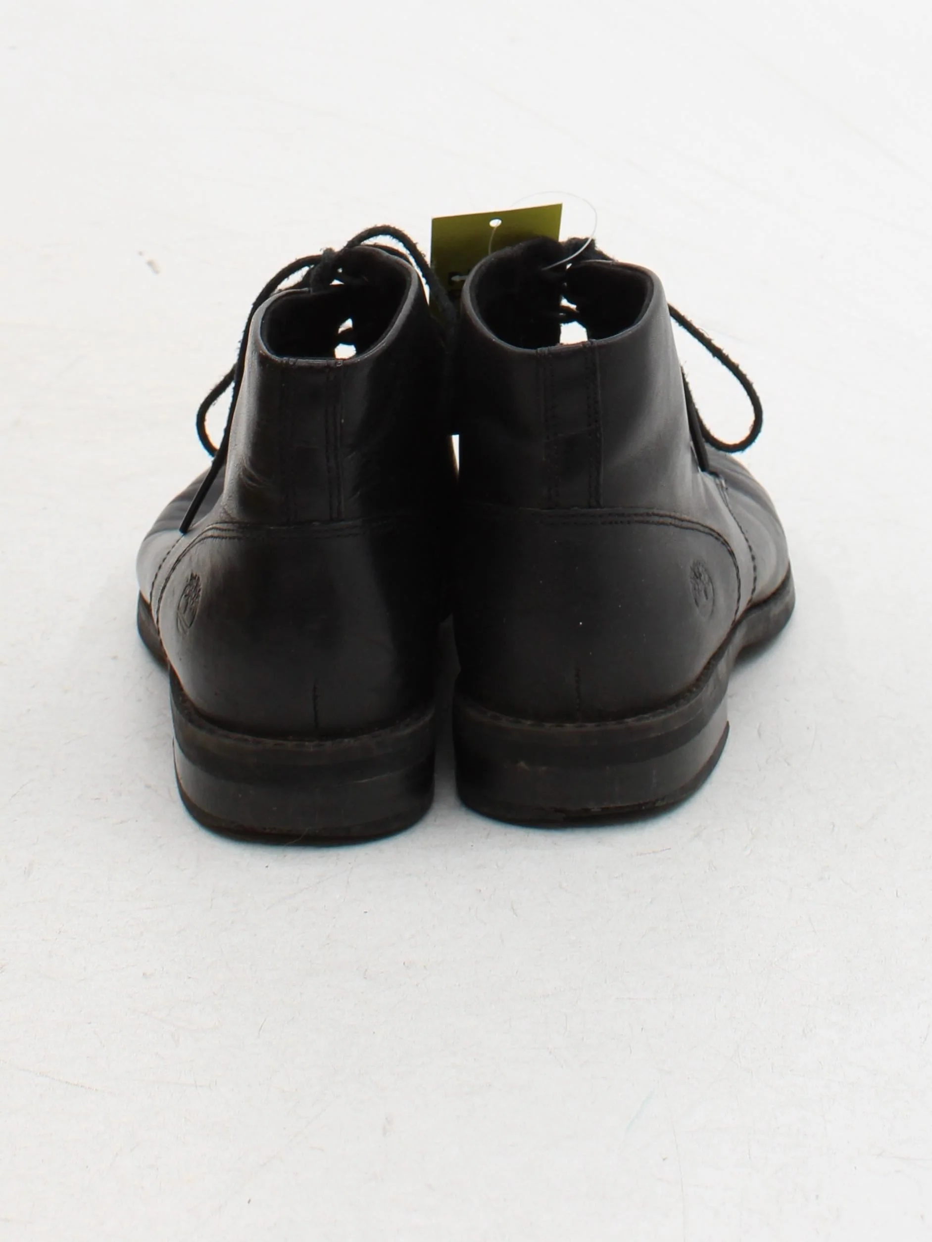 Timberland Men's Boots UK 4 Black 100% Leather Combat - Image 3