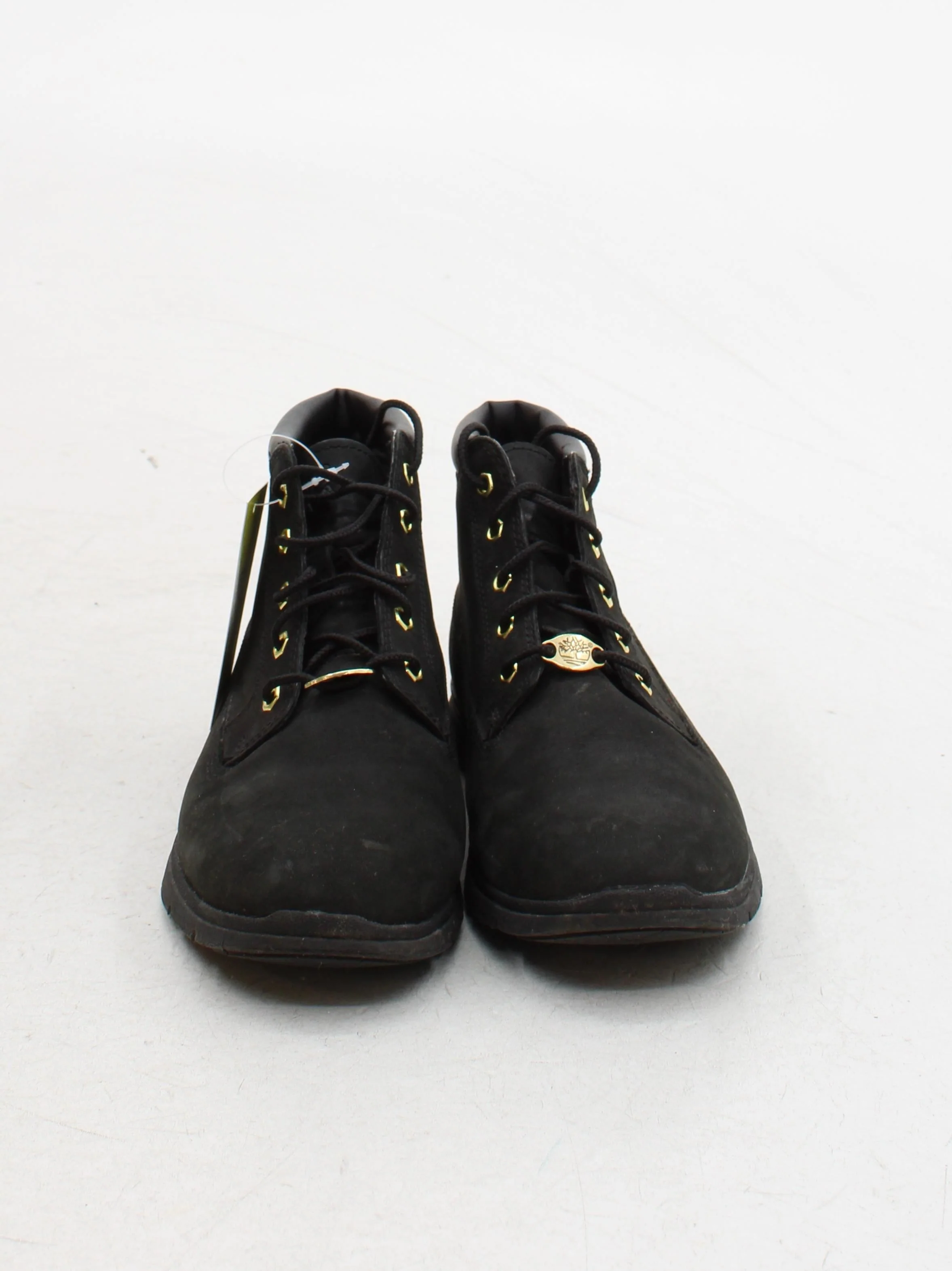 Timberland Men's Boots UK 4 Black 100% Suede Chelsea - Image 2