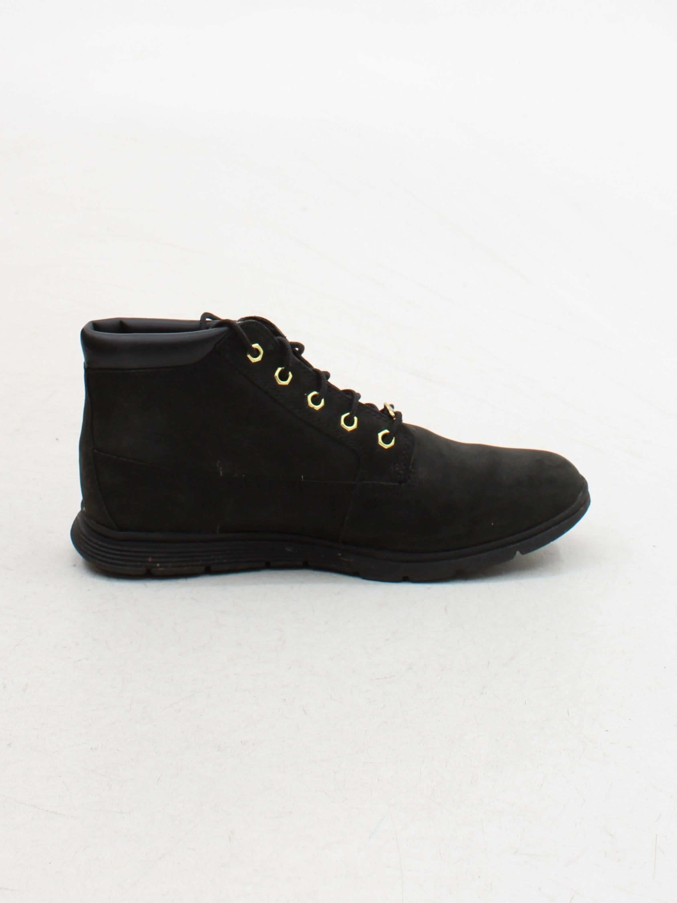 Timberland Men's Boots UK 4 Black 100% Suede Chelsea - Image 5