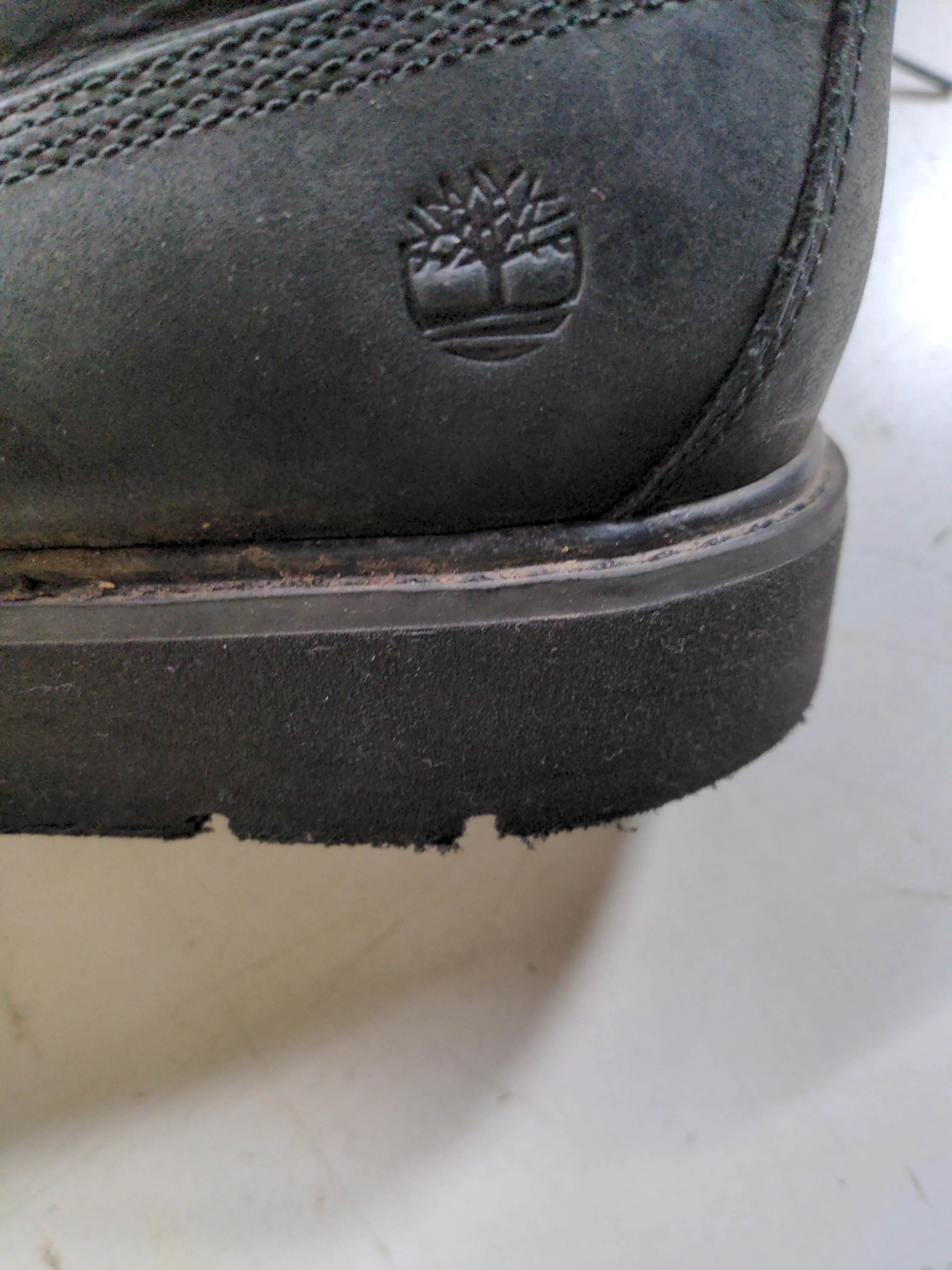 Timberland Men's Boots UK 5 Black 100% Suede Combat - Image 9