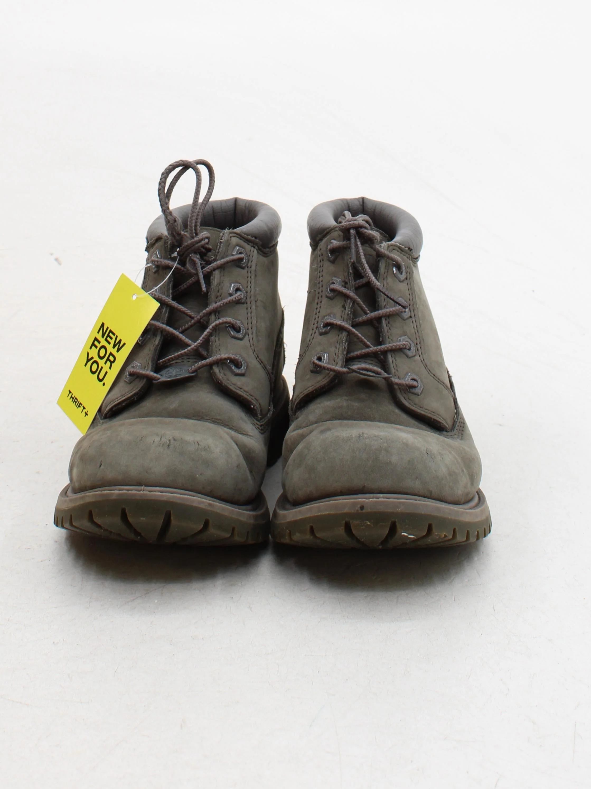 Timberland Men's Boots UK 5 Grey 100% Suede Combat - Image 2