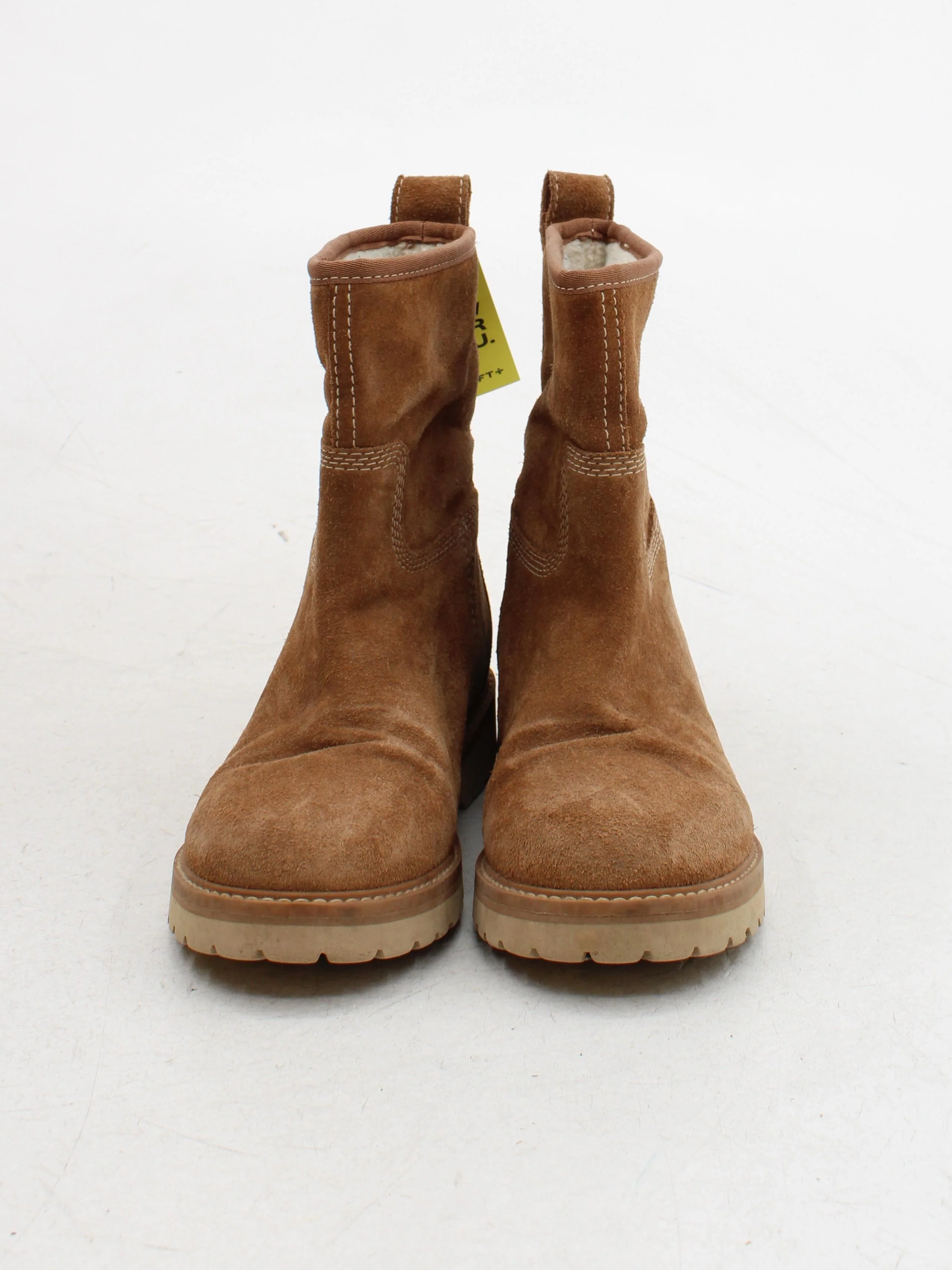 Timberland Men's Boots UK 5 Tan 100% Suede Combat - Image 2