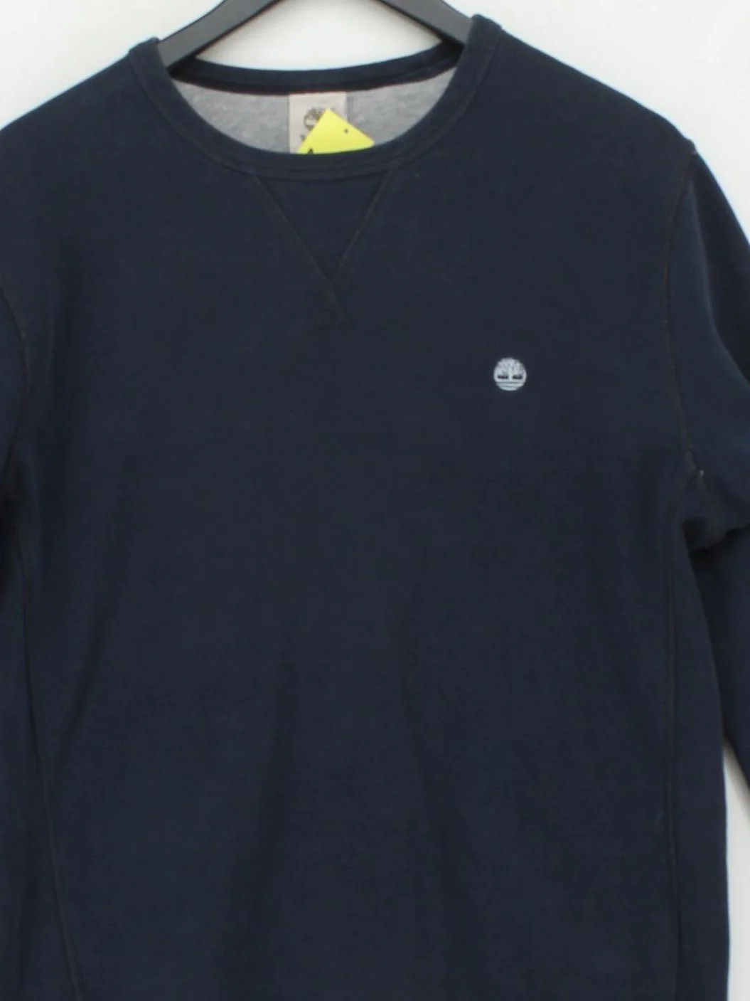 Timberland Men's Hoodie M Blue Cotton with Polyester Pullover - Image 3