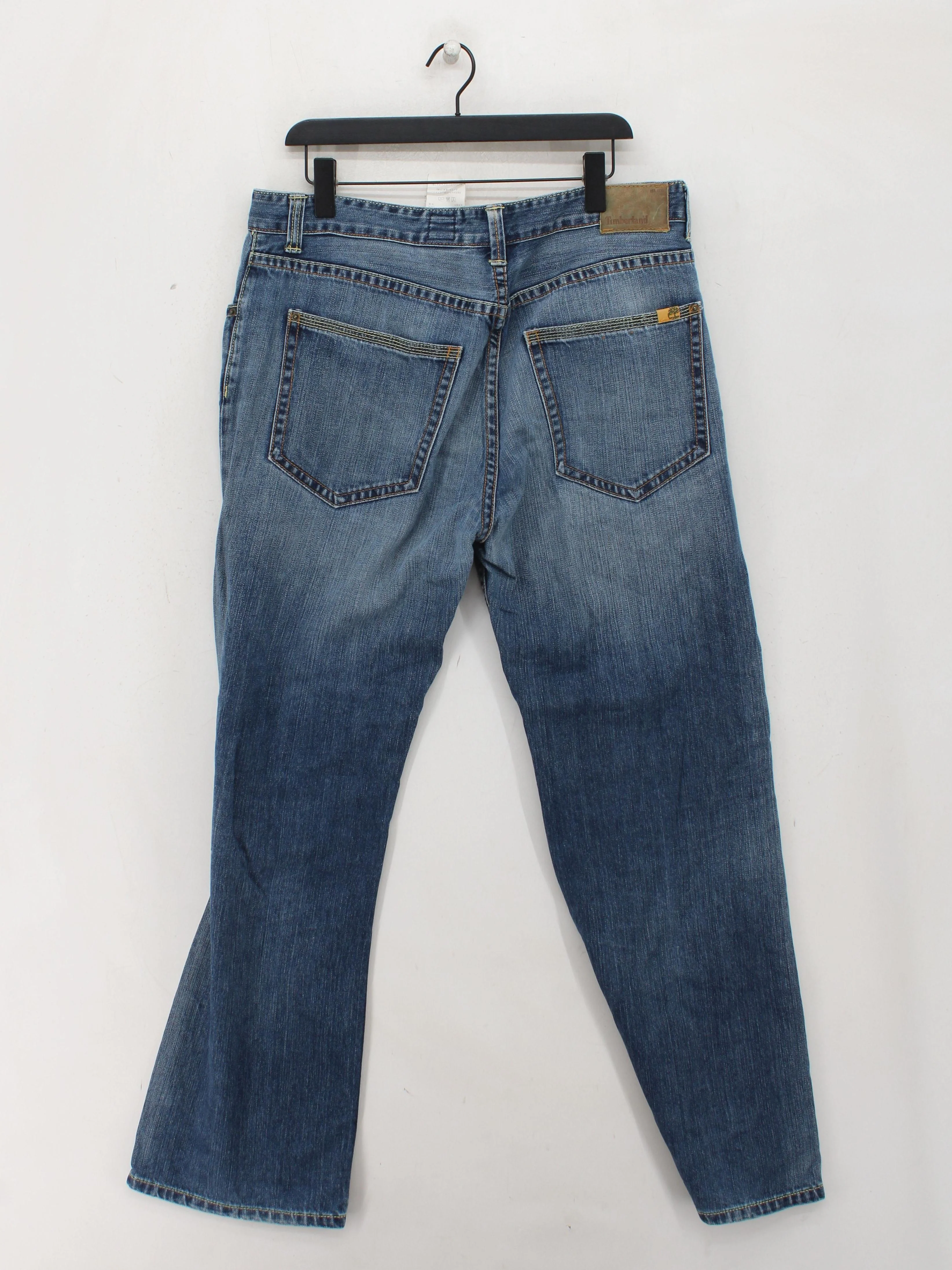 Timberland Men's Jeans W 36 in Blue 100% Cotton Straight - Image 2