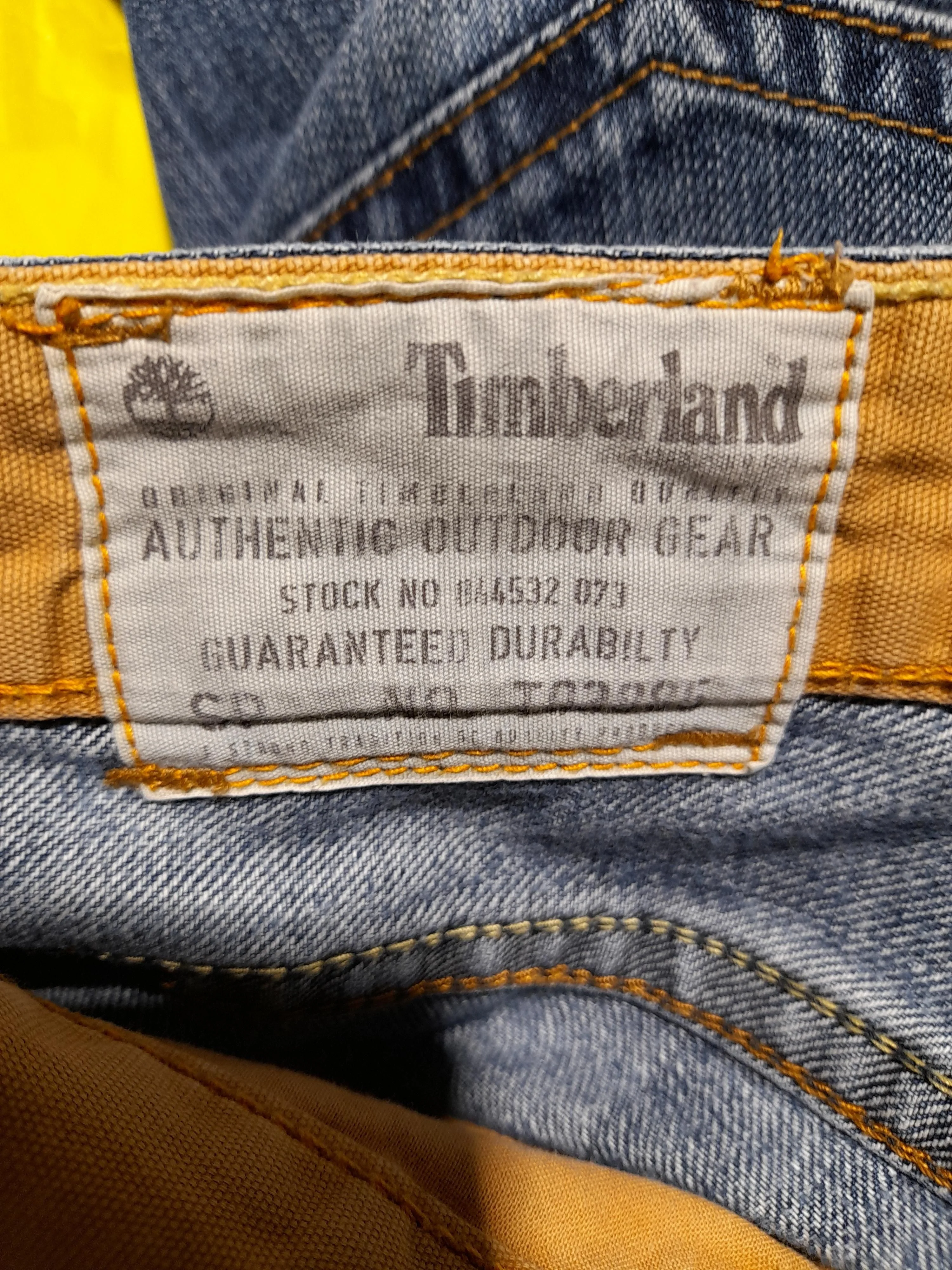 Timberland Men's Jeans W 36 in Blue 100% Cotton Straight - Image 5