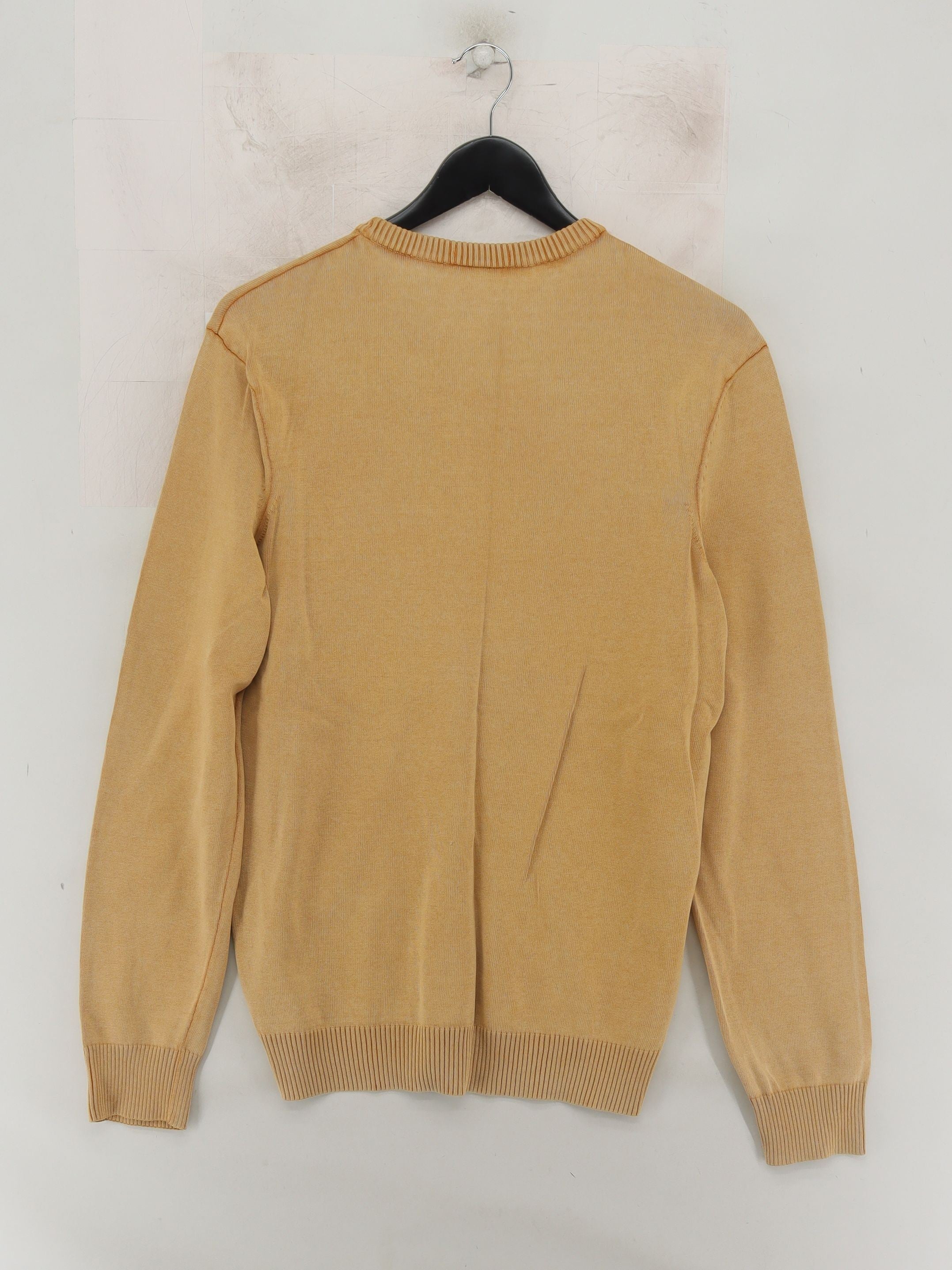 Timberland Men's Jumper M Tan 100% Cotton Round Neck Pullover - Image 2