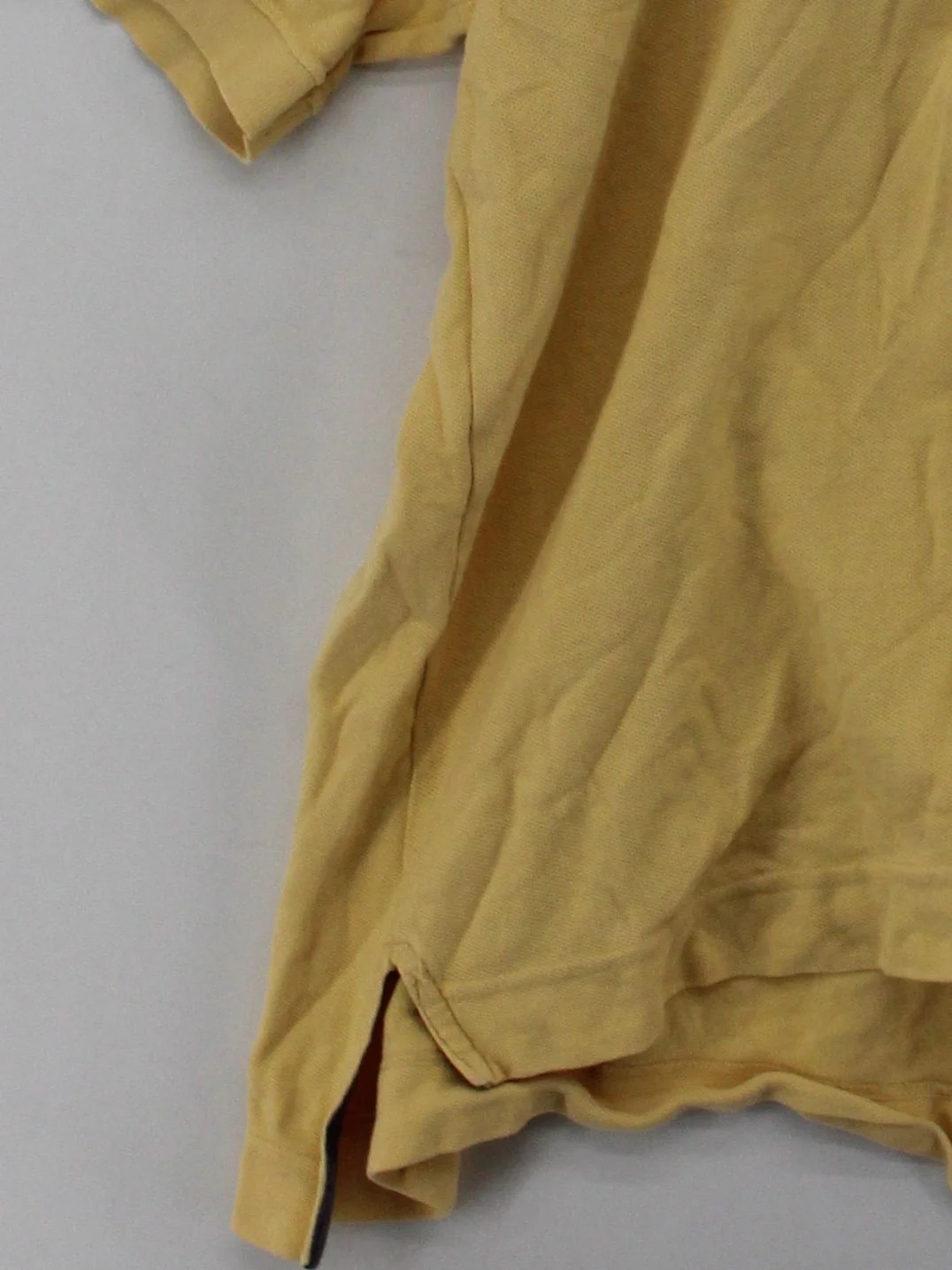 Timberland Men's Polo L Yellow 100% Cotton Basic - Image 4