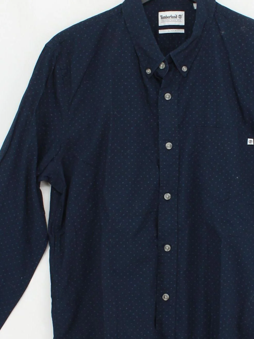 Timberland Men's Shirt M Blue 100% Cotton Basic - Image 3