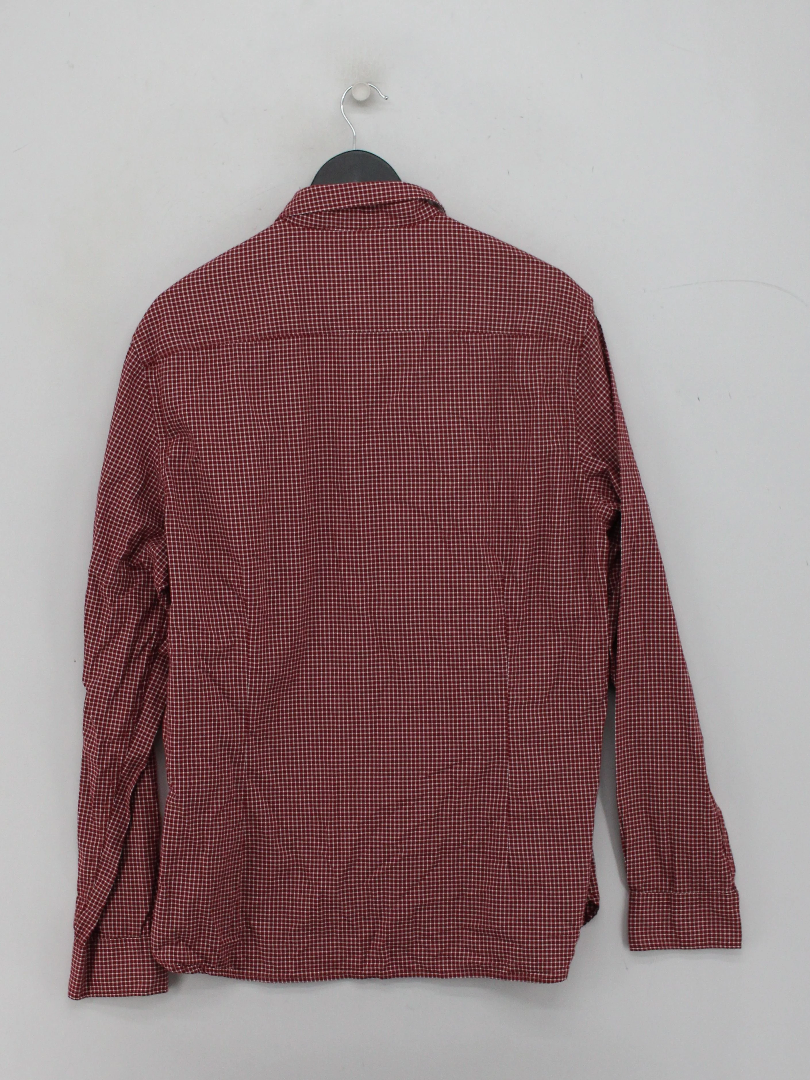 Timberland Men's Shirt M Red Checkered 100% Cotton Basic - Image 2