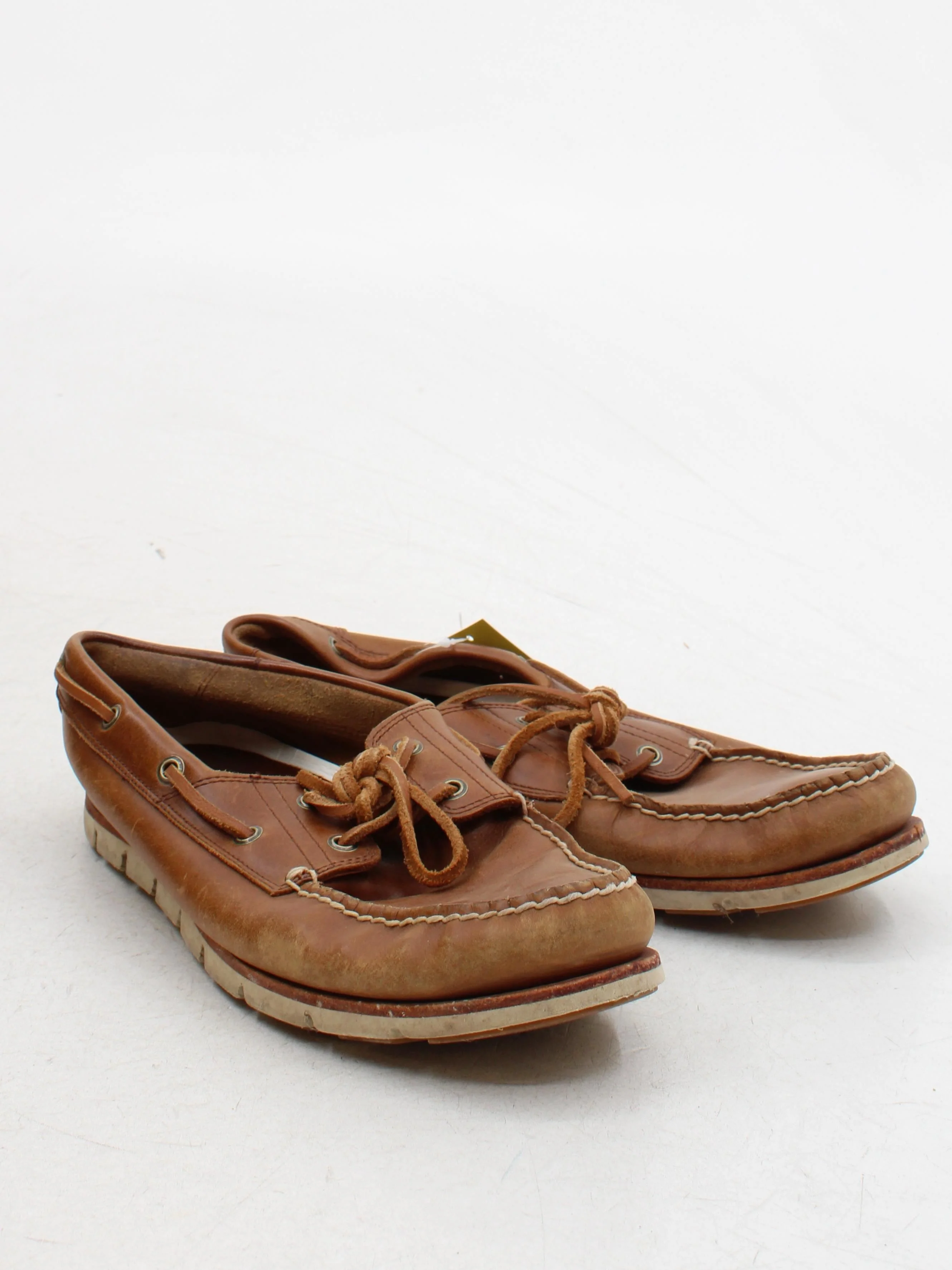 Timberland Men's Shoes UK 10.5 Brown 100% Leather Boat Shoe - Image 4