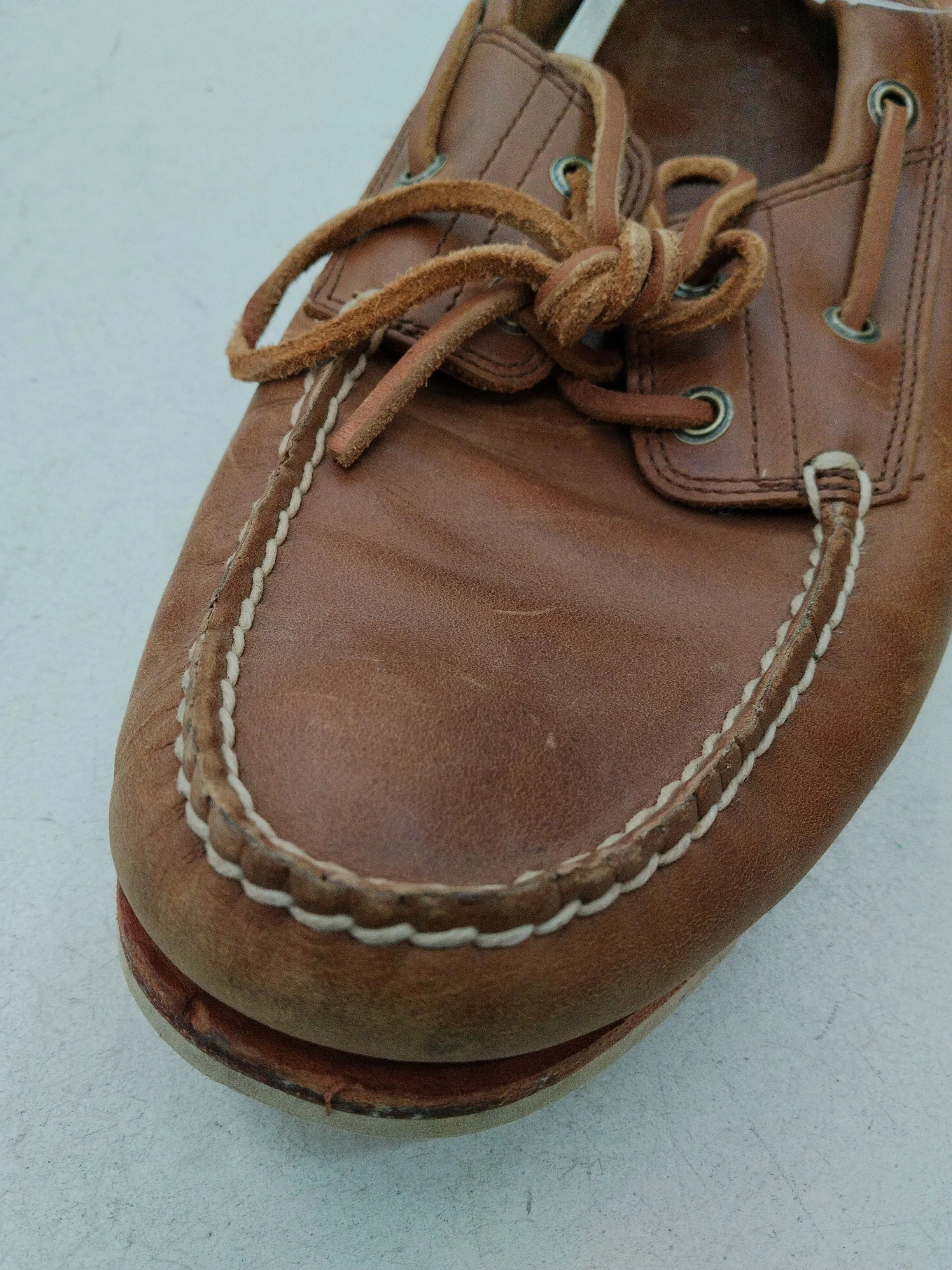 Timberland Men's Shoes UK 10.5 Brown 100% Leather Boat Shoe - Image 8