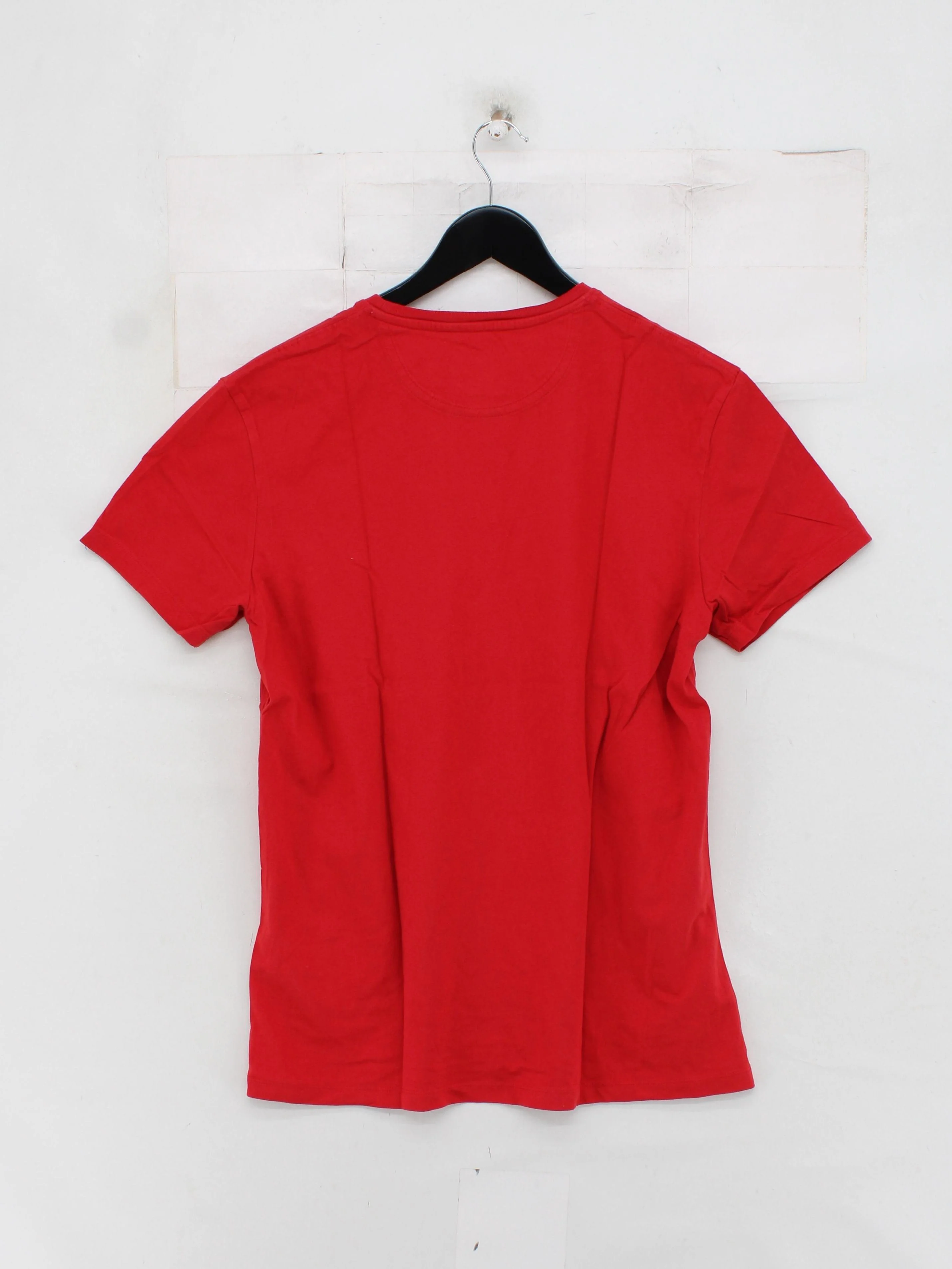 Timberland Men's T-Shirt M Red 100% Cotton Basic - Image 2