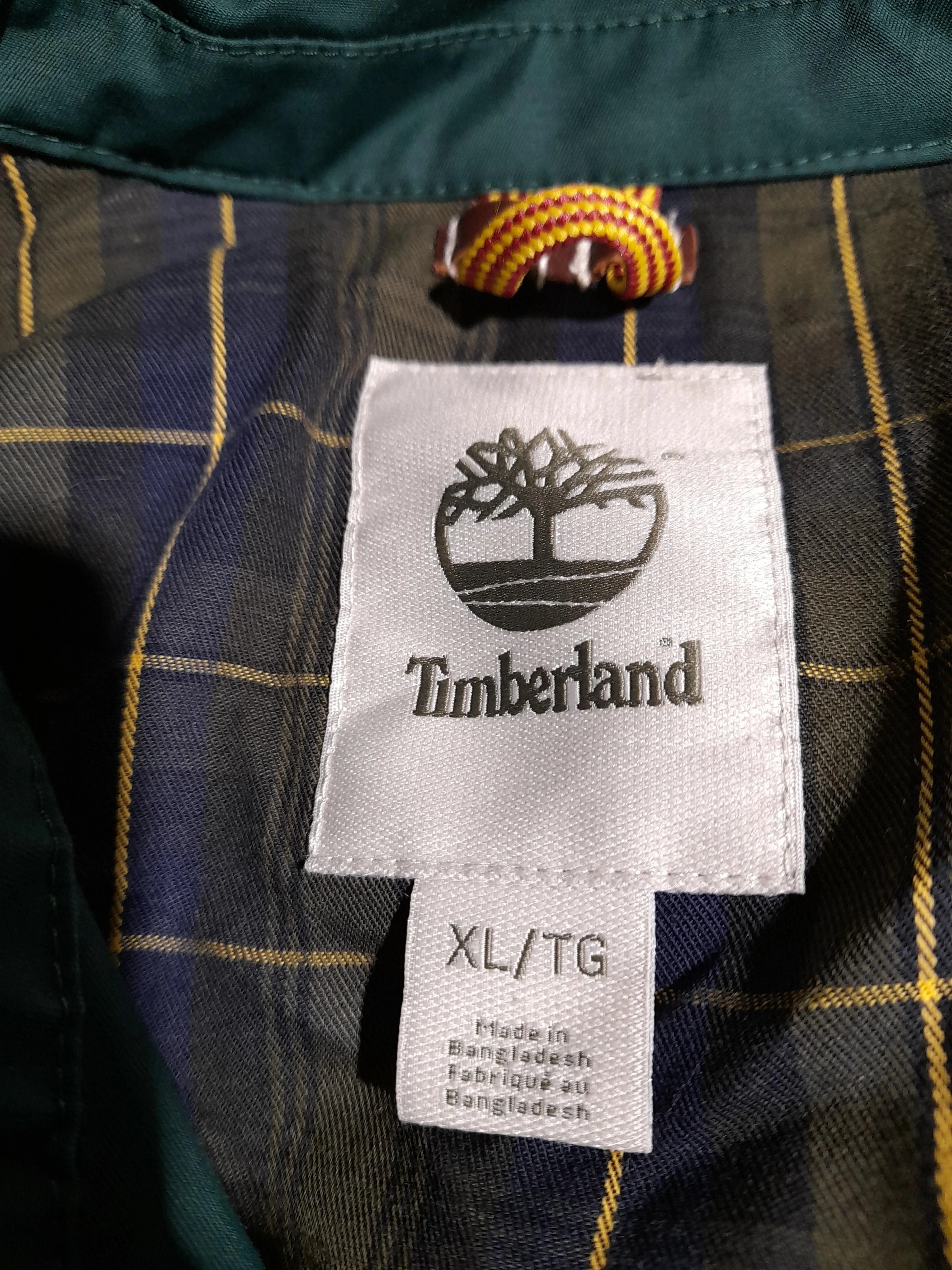 Timberland Rain Coat jacket green - Image 6