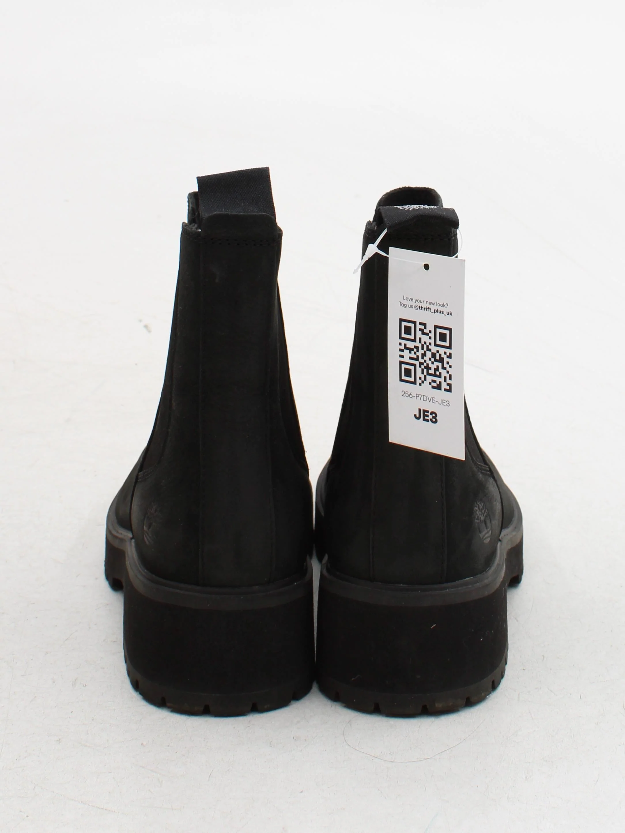 Timberland Women's Boots UK 6 Black 100% Suede Chelsea - Image 3