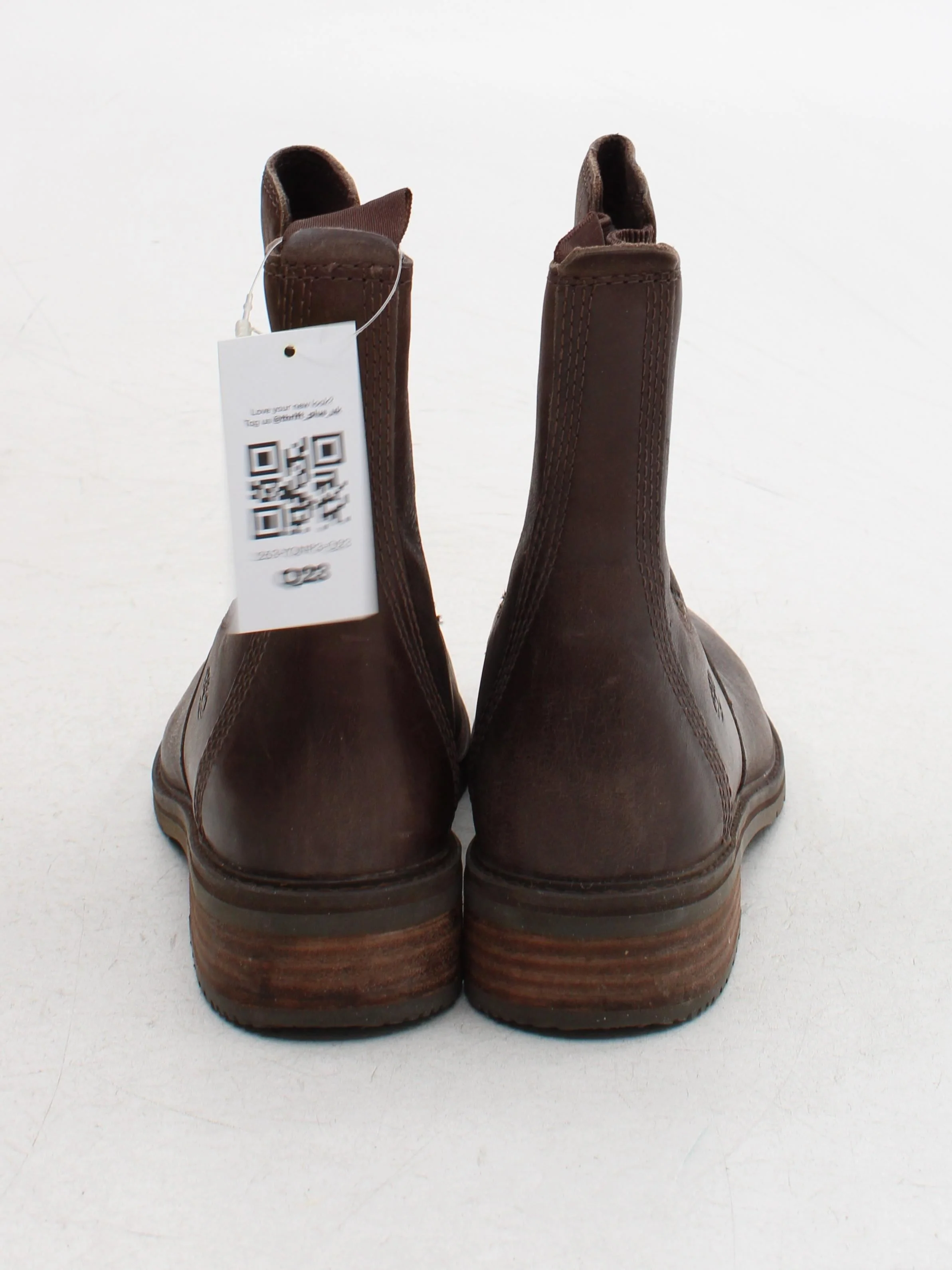 Timberland Women's Boots UK 7.5 Brown 100% Leather Chelsea - Image 3