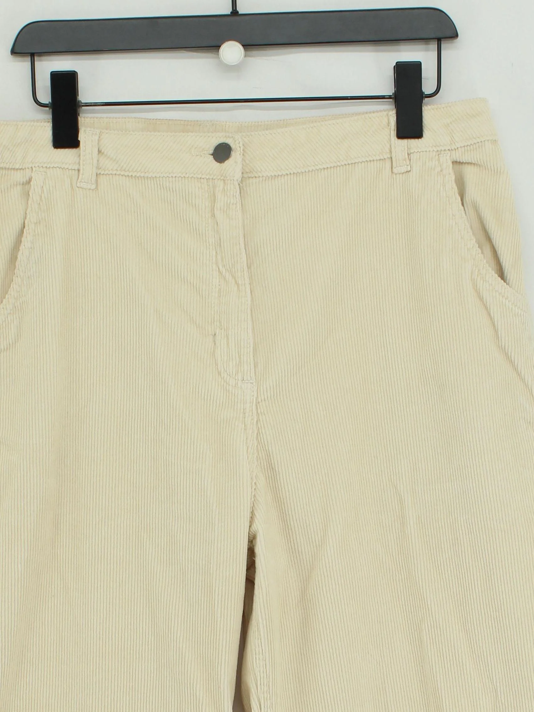 Timberland Women's Trousers W 33 in Cream Cotton with Elastane Chino - Image 3