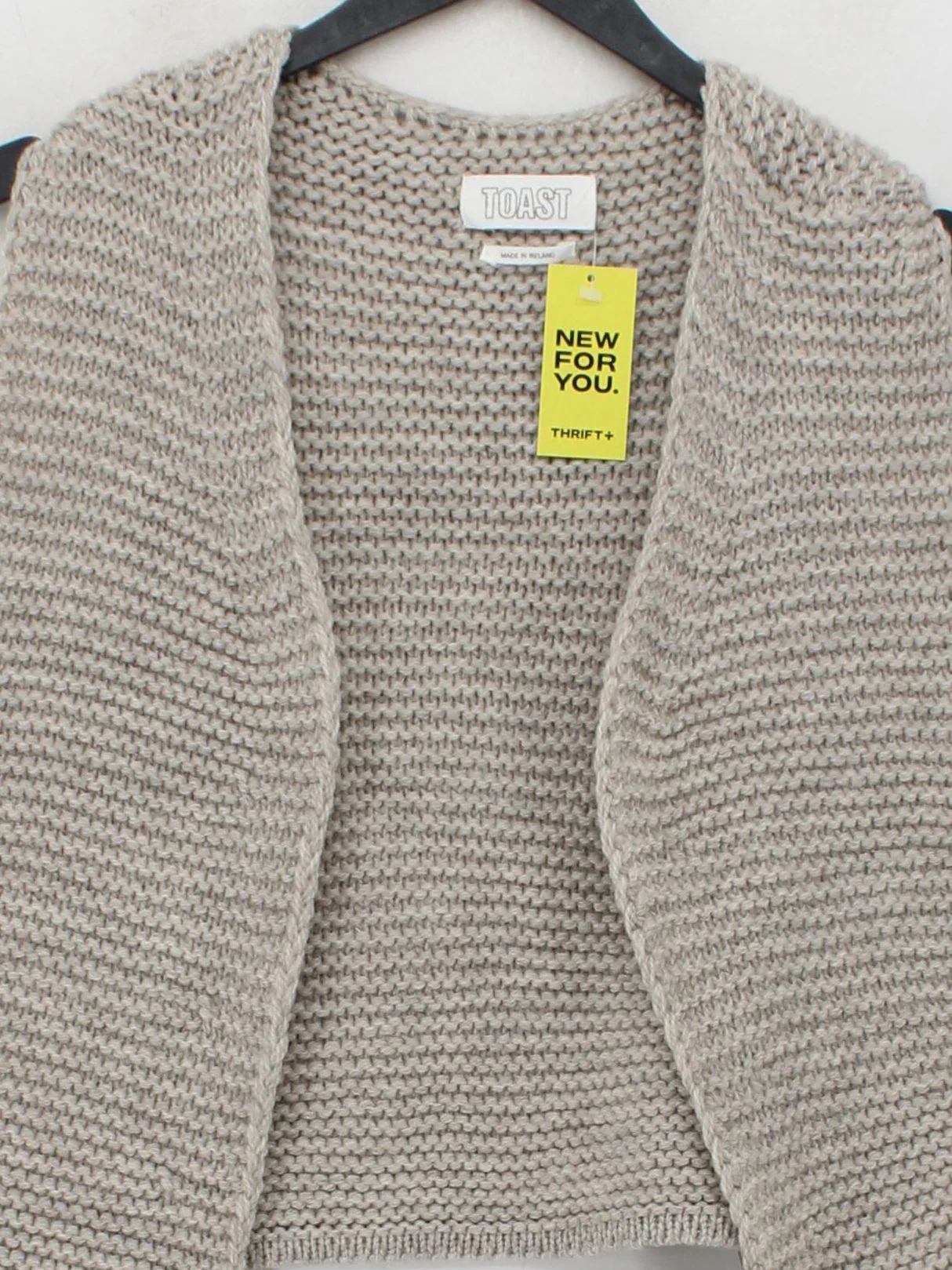 Toast Men's Coat S Cream 100% Wool Overcoat - Image 3