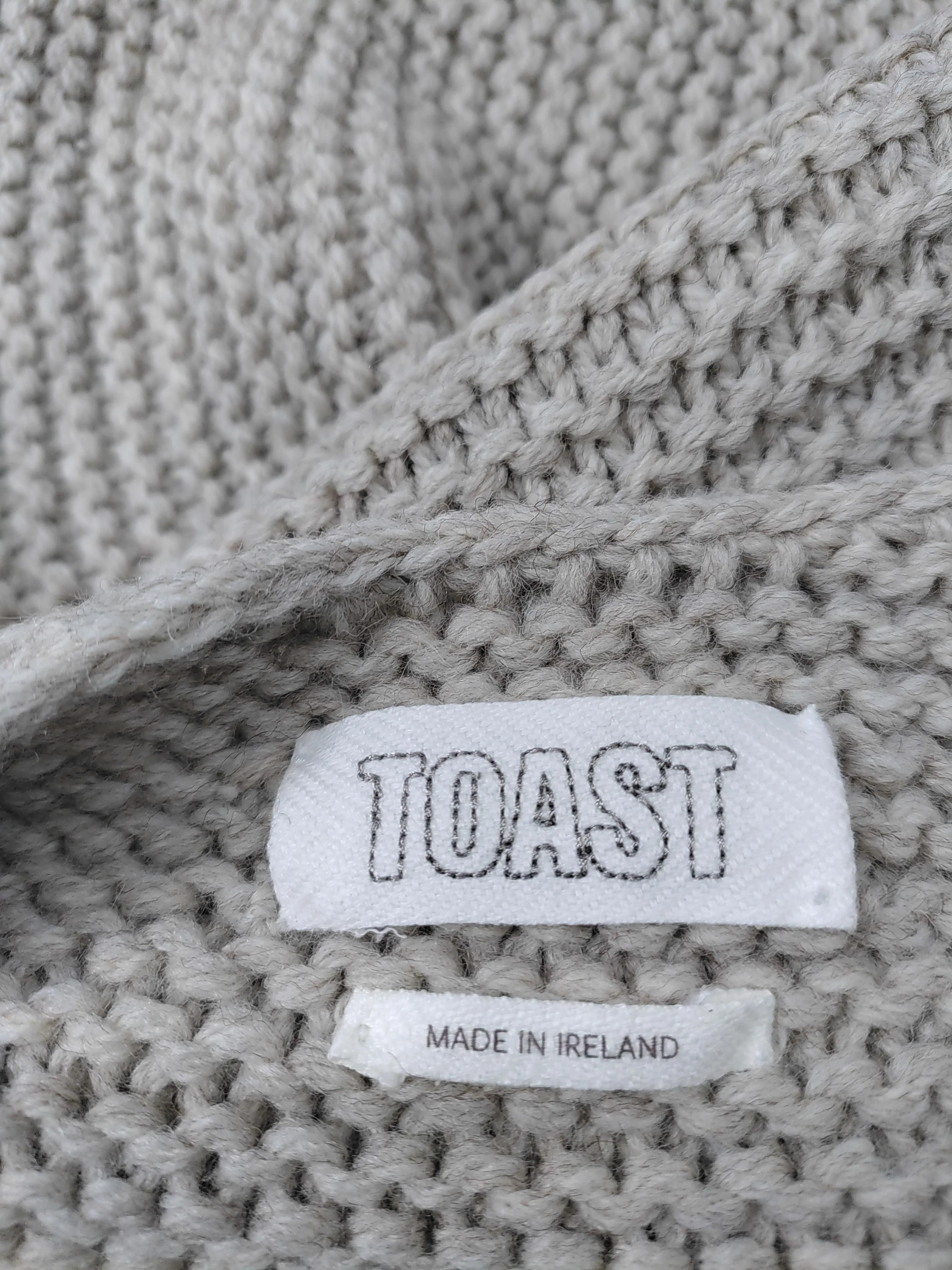 Toast Men's Coat S Cream 100% Wool Overcoat - Image 5