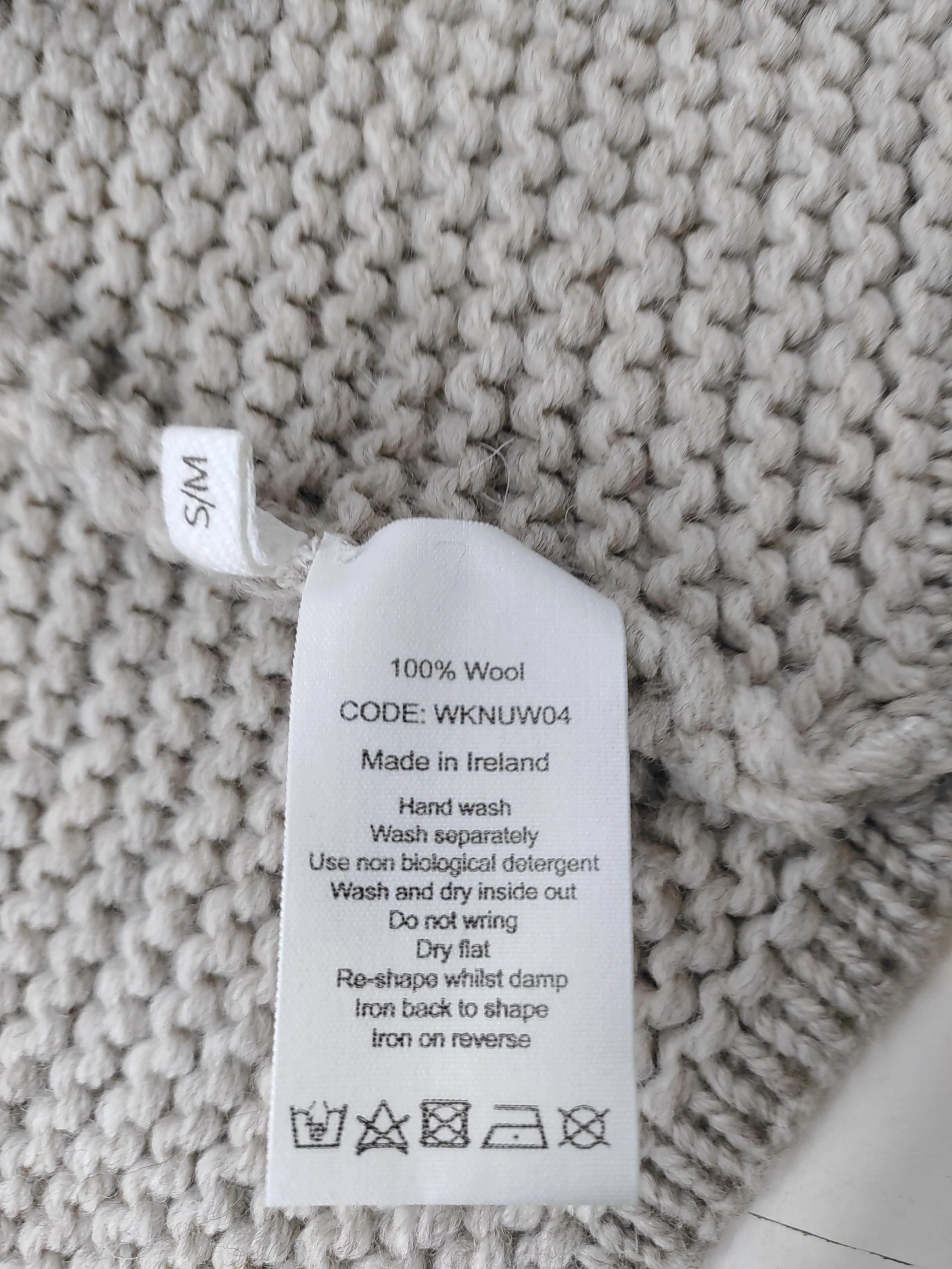 Toast Men's Coat S Cream 100% Wool Overcoat - Image 6