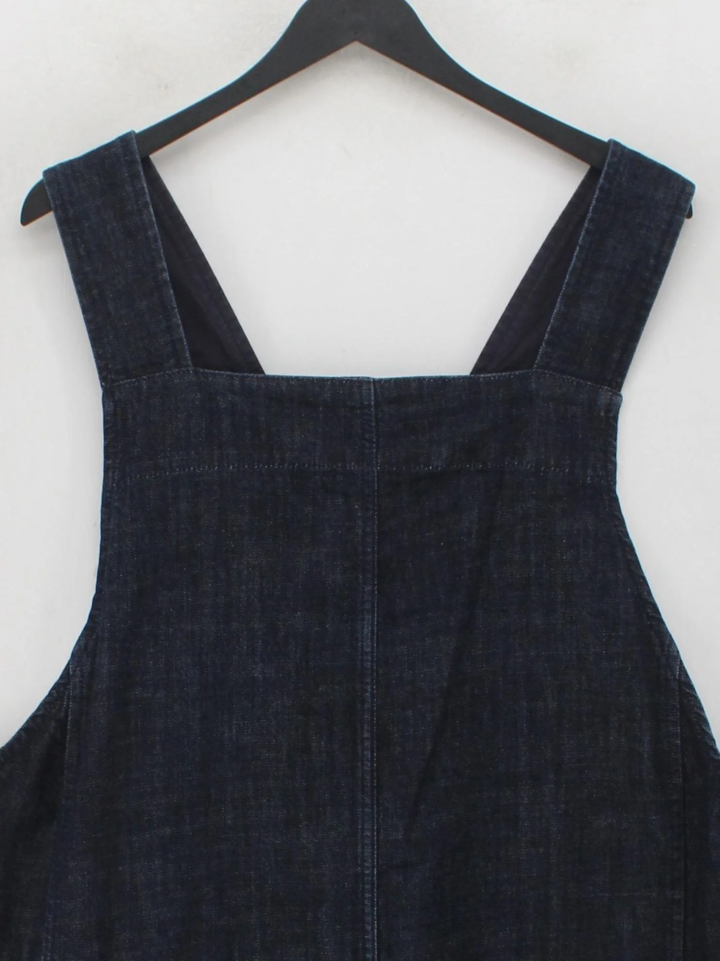 Toast Pinafore/Dungaree Mini Dress UK16 in Blue - Image 3