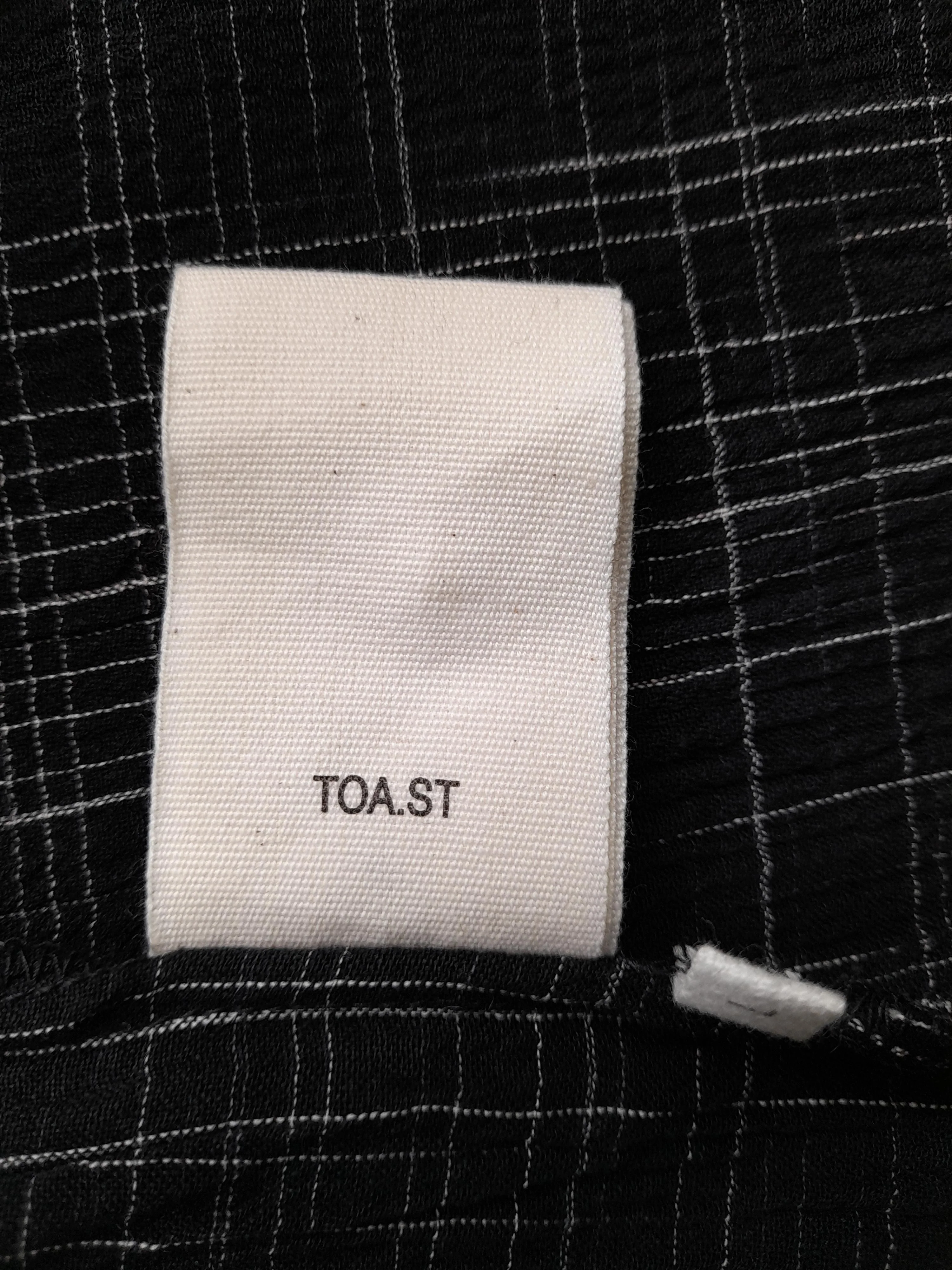 Toast Shirt Midi Dress M in Black - Image 5
