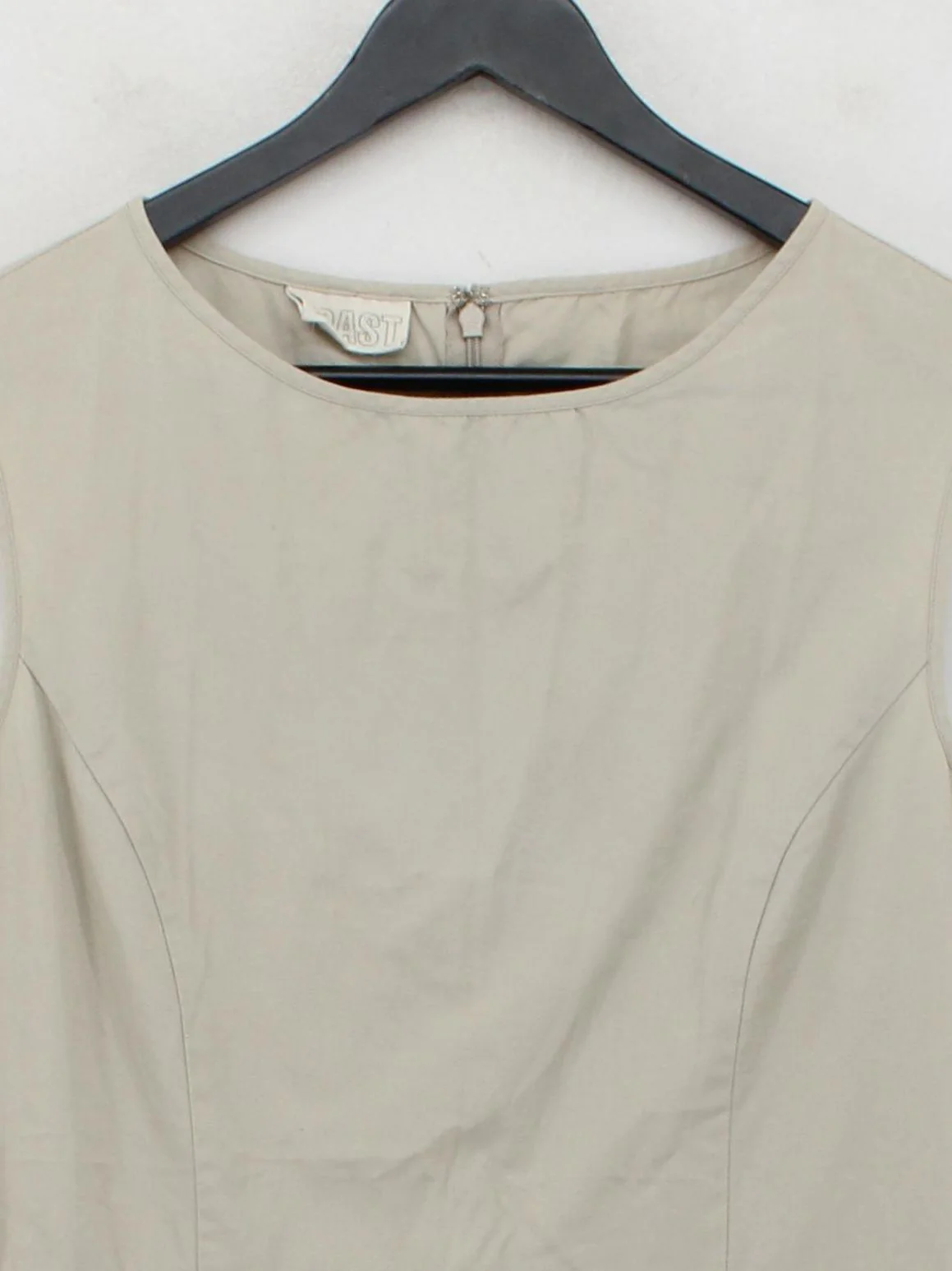 Toast Shirt Midi Dress UK10 in Cream - Image 3