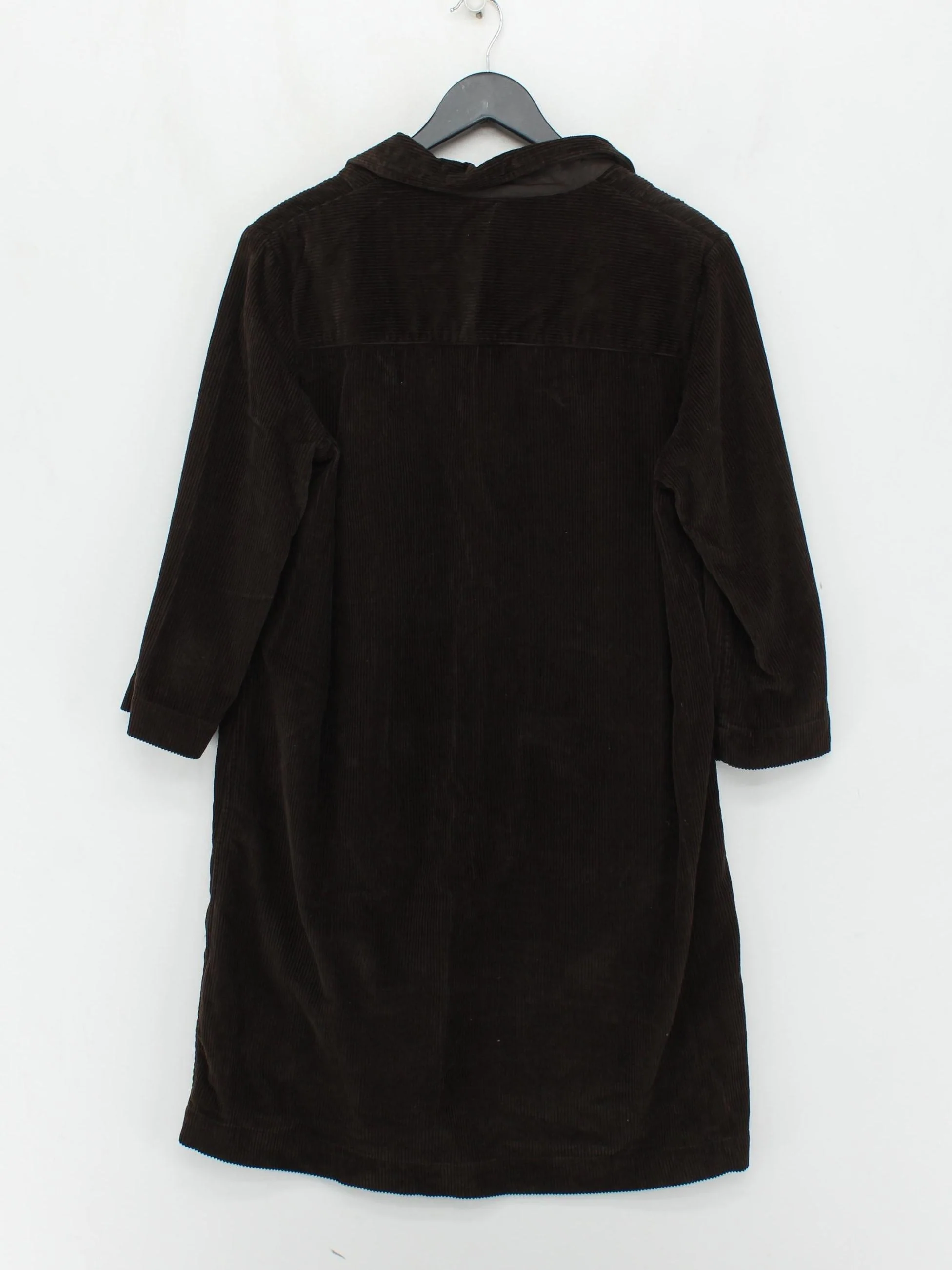 Toast Shirt Mini Dress UK12 in Brown - Image 2