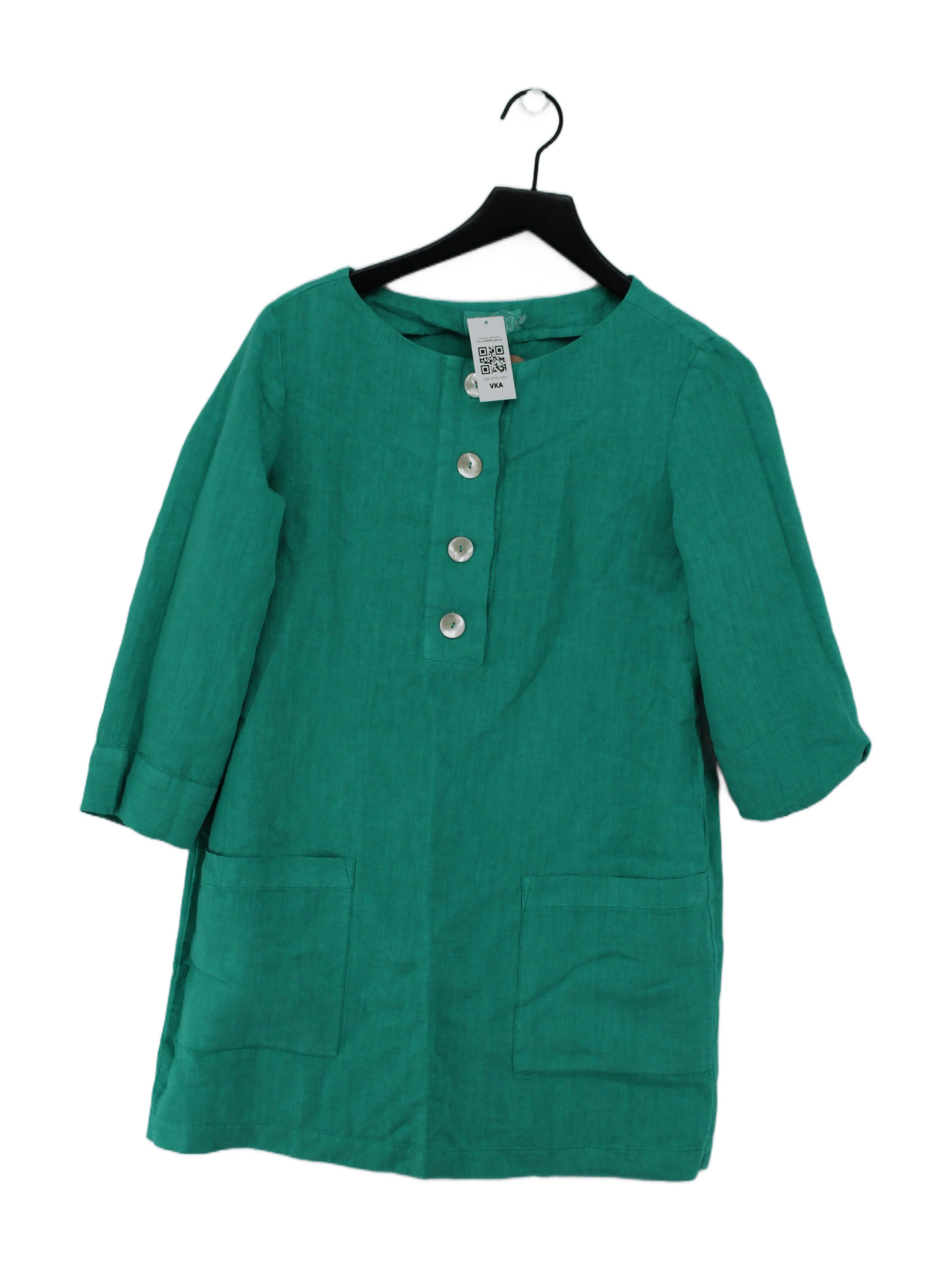 Toast Shirt Mini Dress UK12 in Green