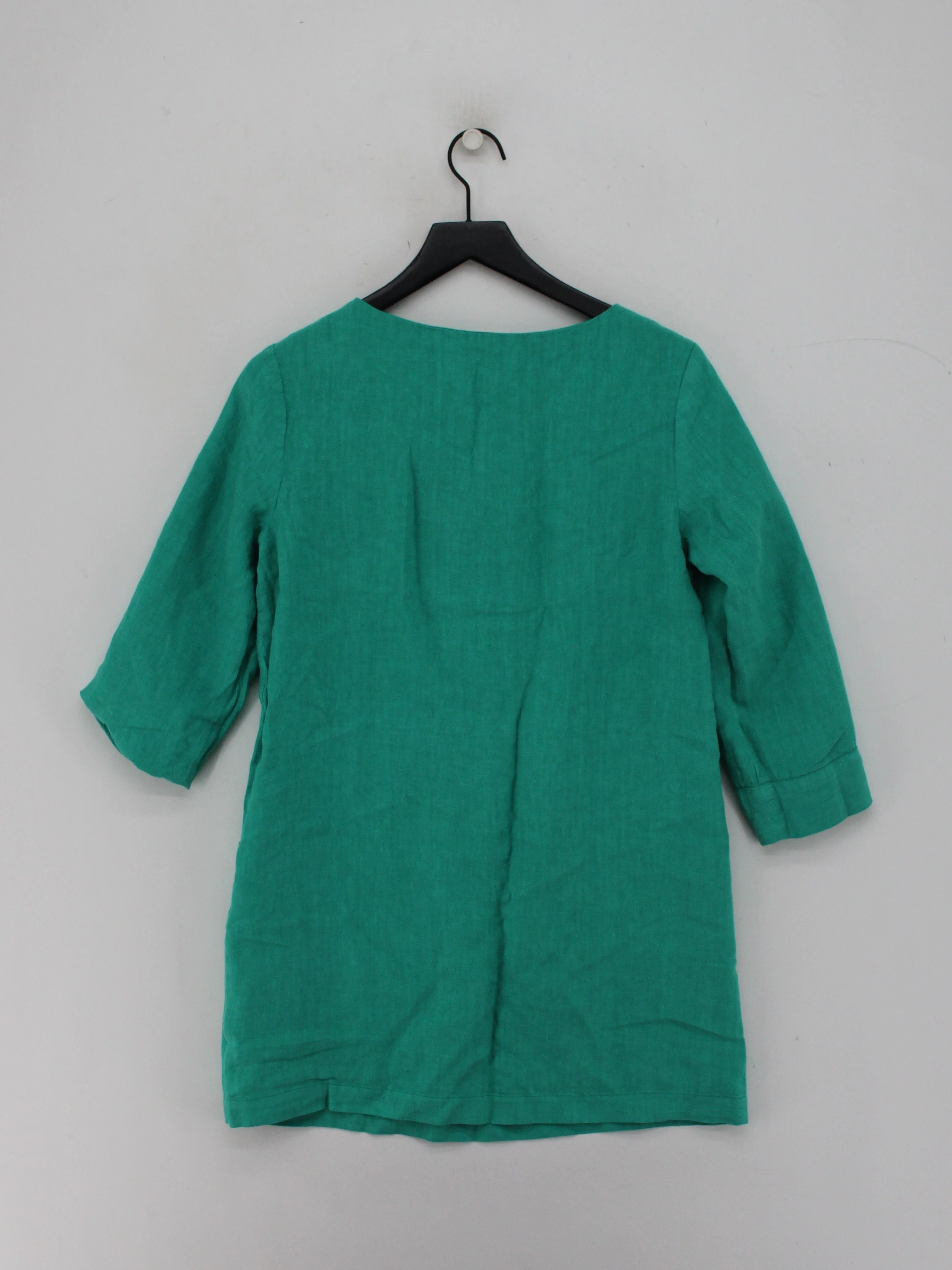 Toast Shirt Mini Dress UK12 in Green - Image 2
