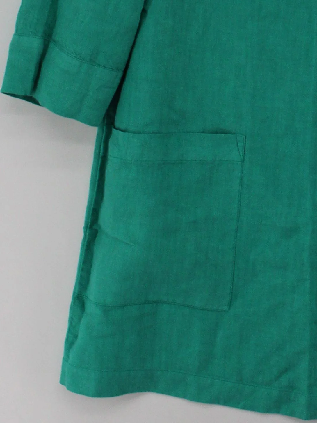 Toast Shirt Mini Dress UK12 in Green - Image 4