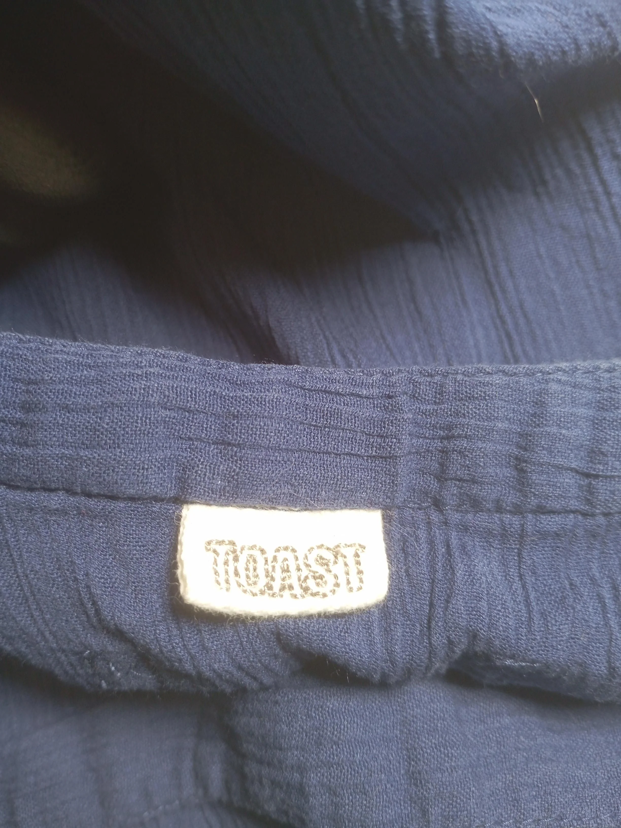 Toast Skater Midi Dress XL in Blue - Image 5