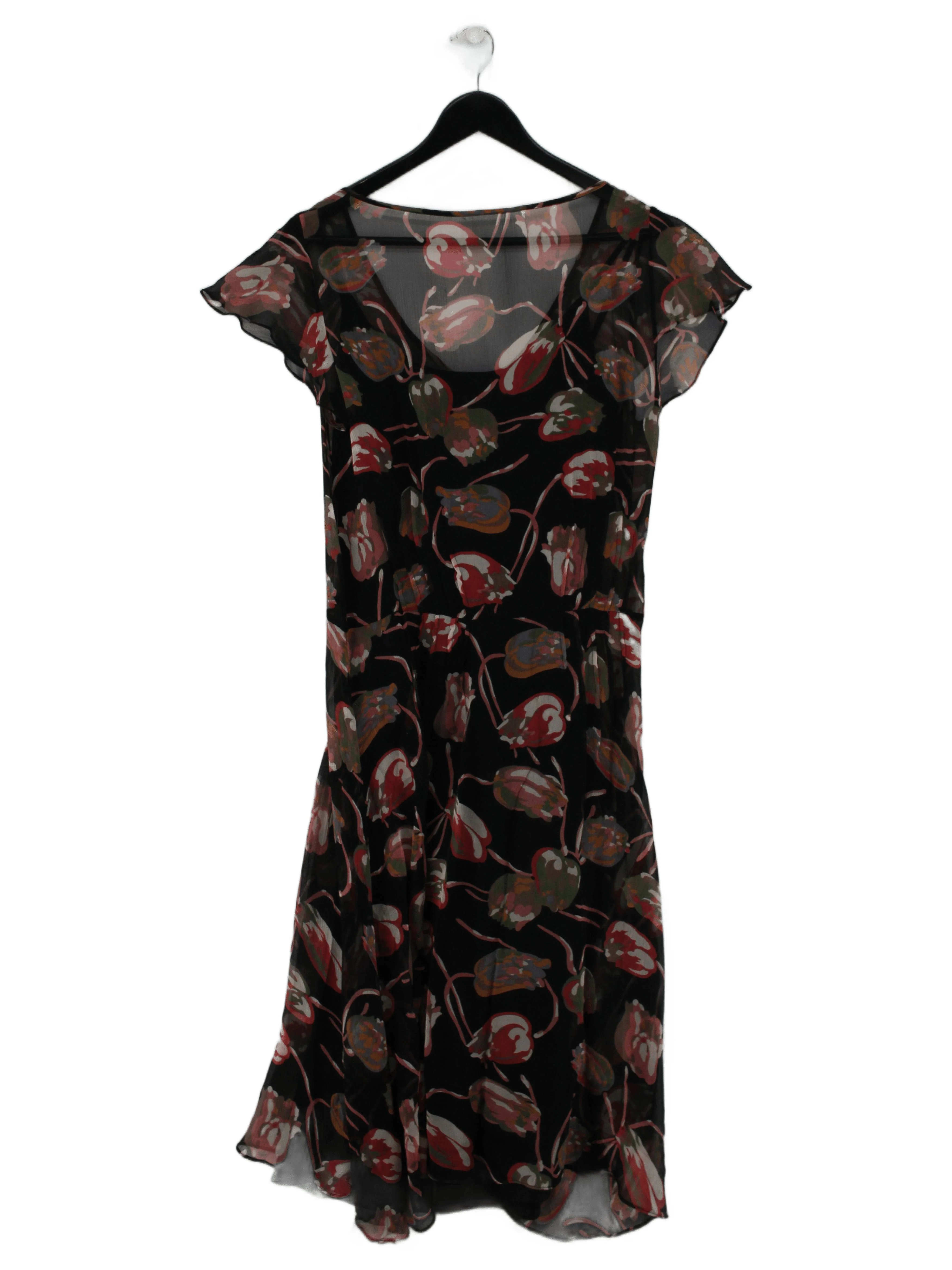 Toast T-Shirt Midi Dress M in Black