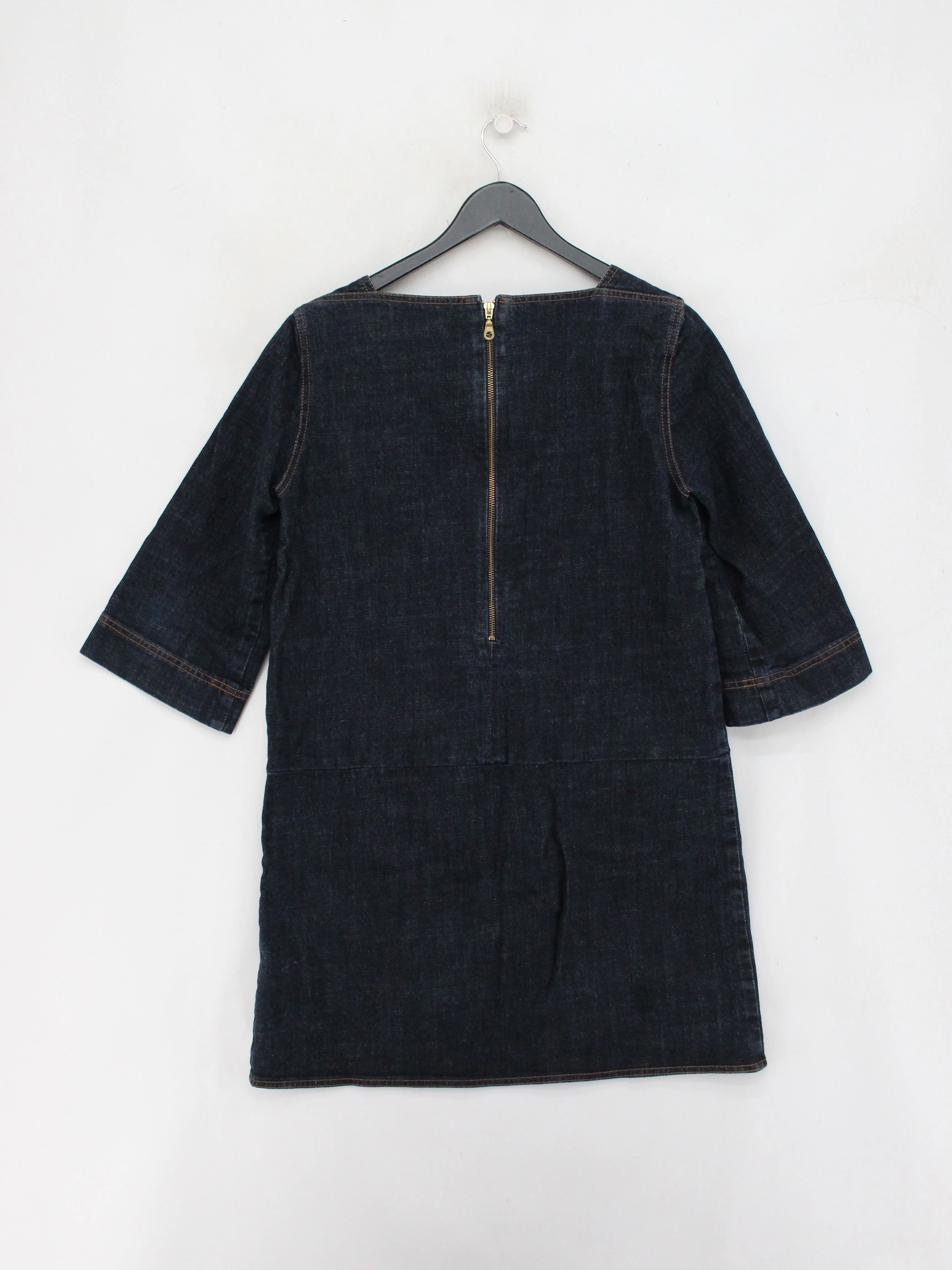Toast T-Shirt Mini Dress UK12 in Blue - Image 2
