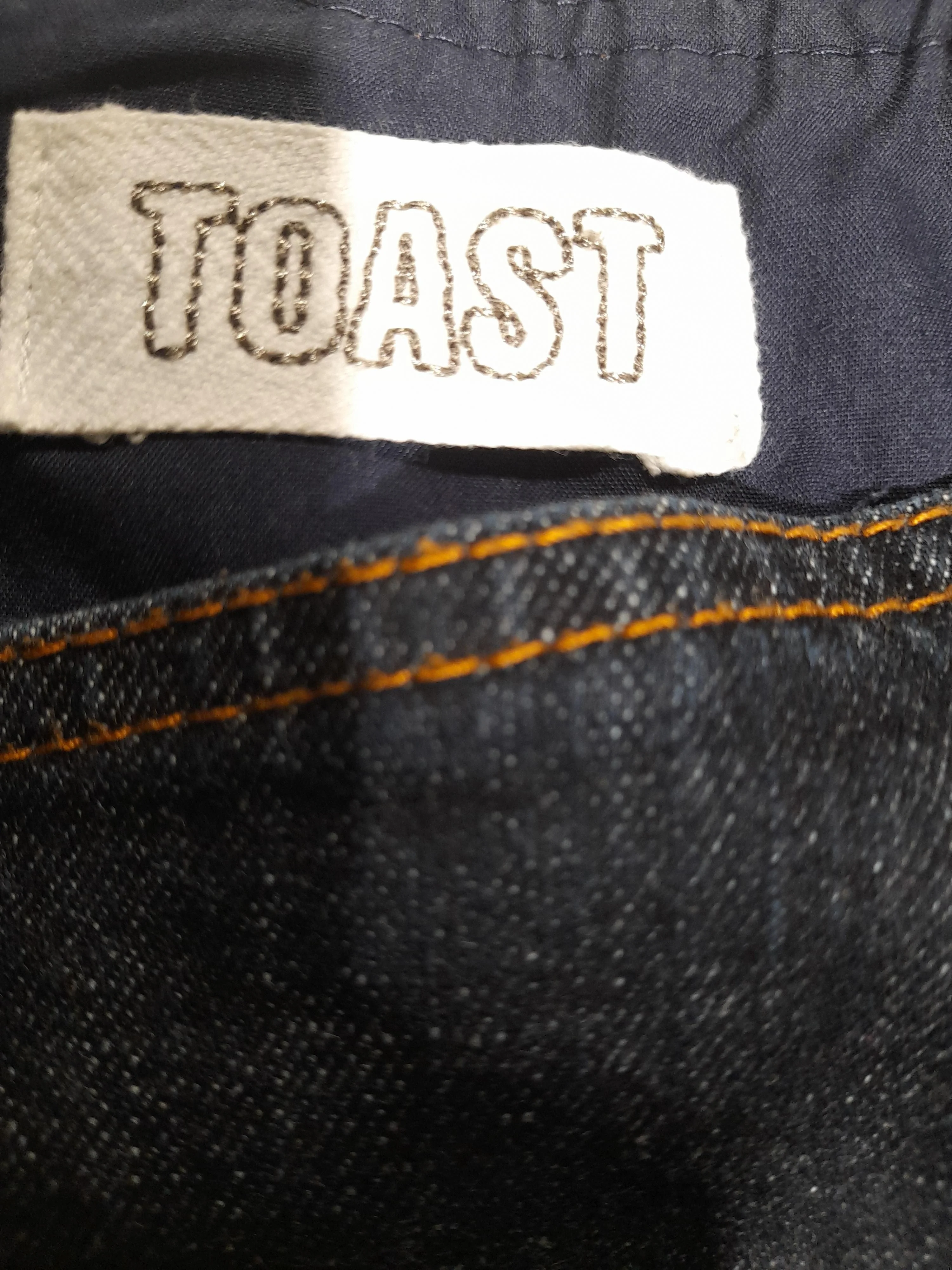 Toast T-Shirt Mini Dress UK12 in Blue - Image 6