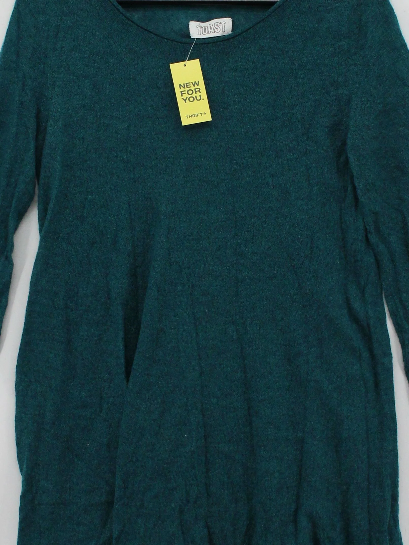Toast T-Shirt Mini Dress UK12 in Green - Image 3