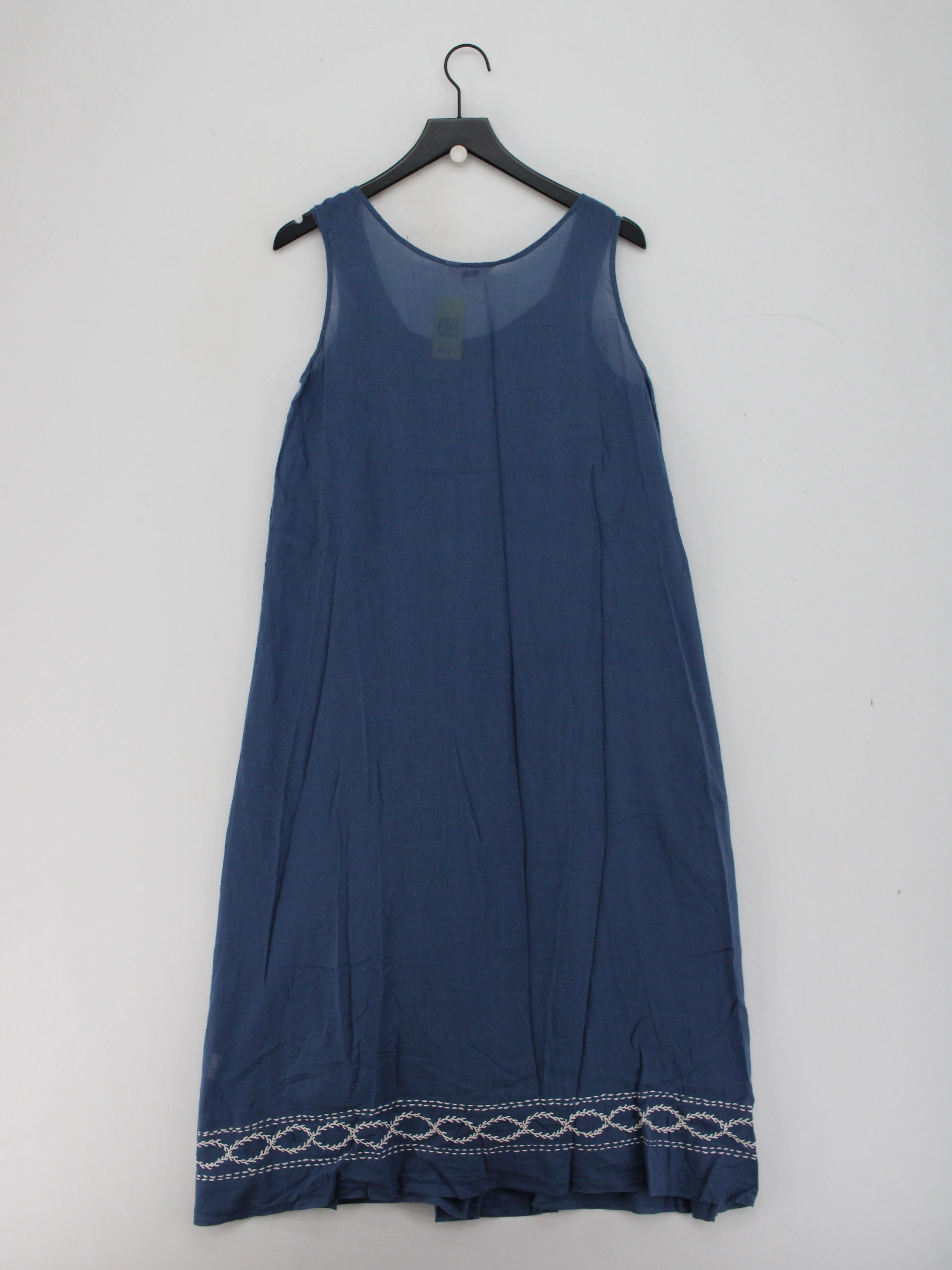 Toast Tank Midi Dress UK10 in Blue - Image 2