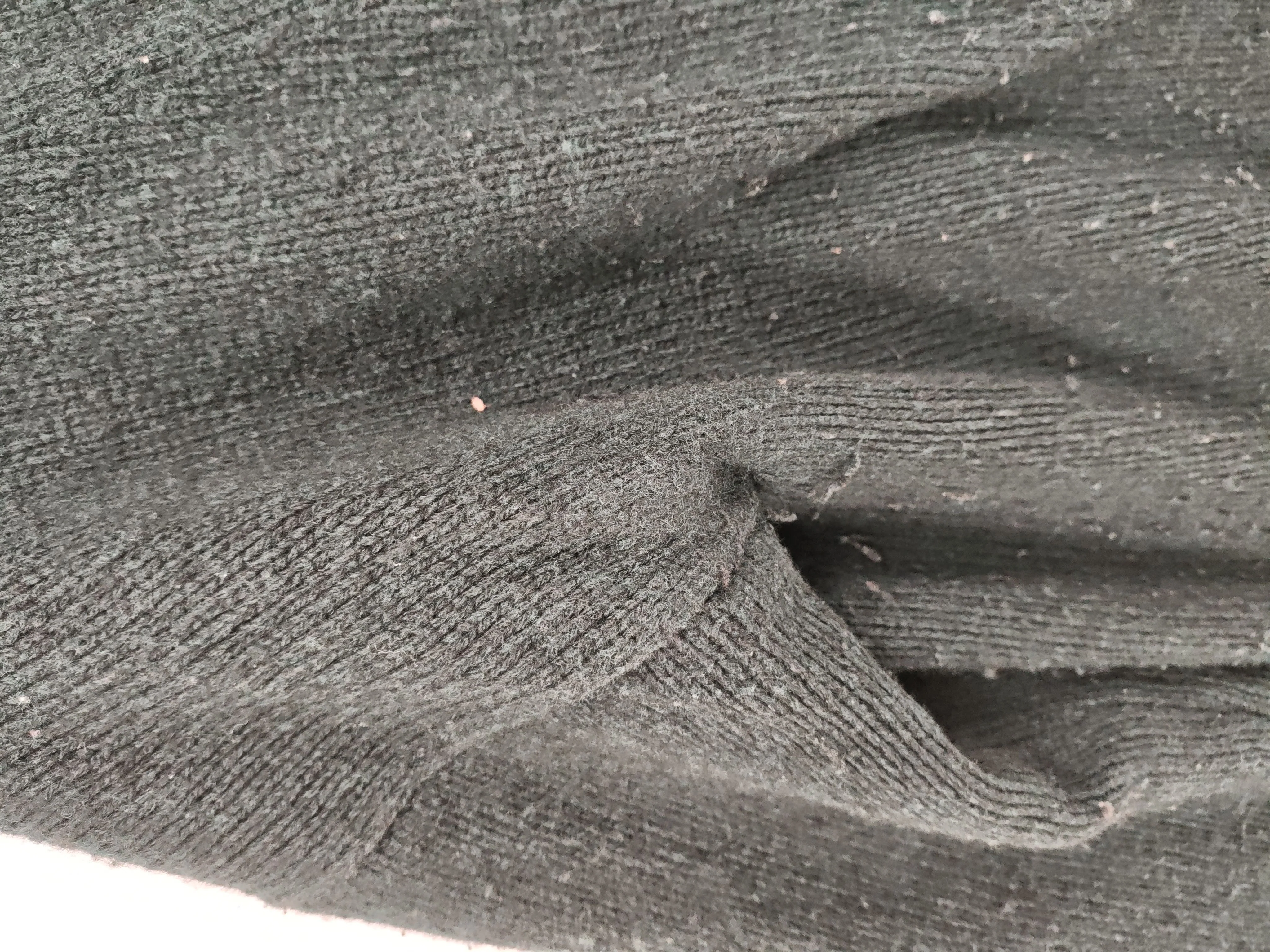 Toast Women's Cardigan L Green 100% Wool V-Neck Cardigan - Image 5