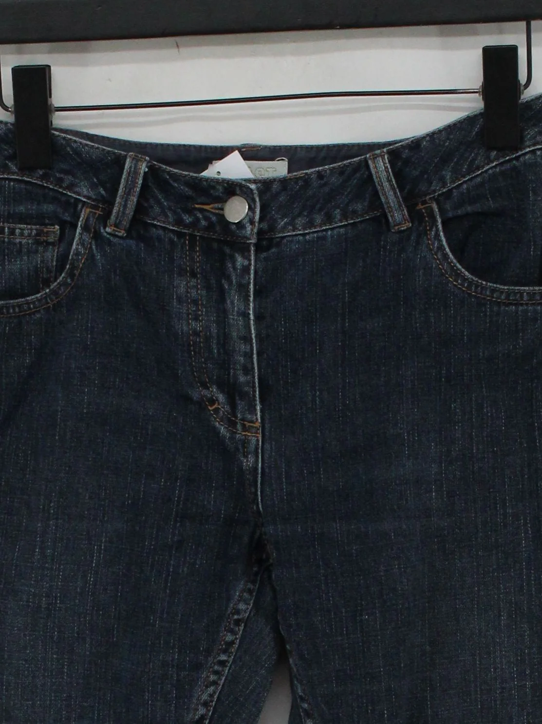 Toast Women's Jeans UK 10 Blue 100% Cotton Straight - Image 3