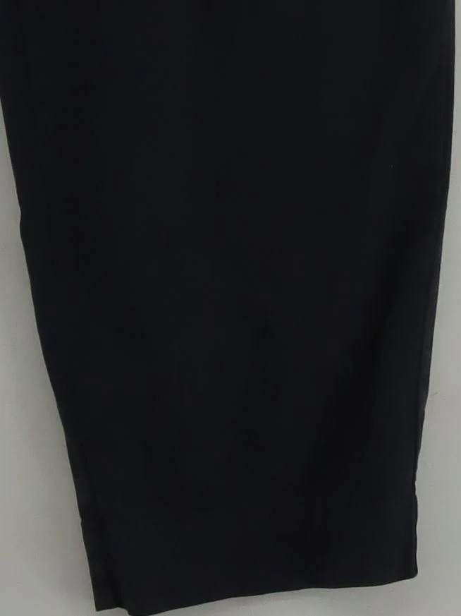 Toast Women's Trousers S Black 100% Cotton Wide-Leg Cropped - Image 4