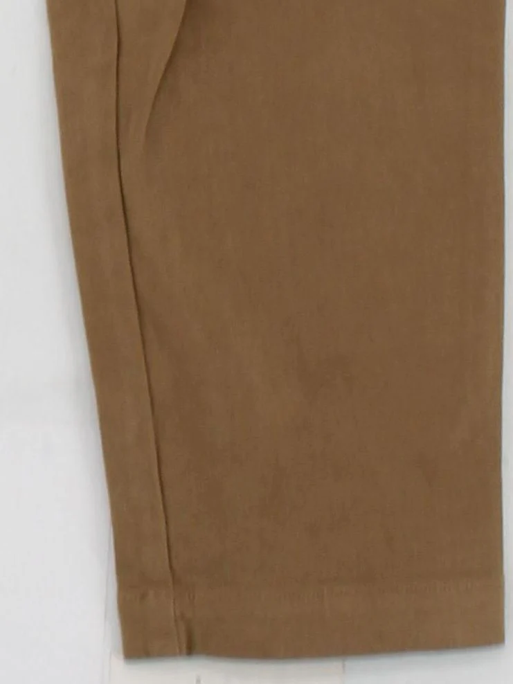 Toast Women's Trousers UK 12 Brown Cotton with Elastane Straight Chino - Image 4