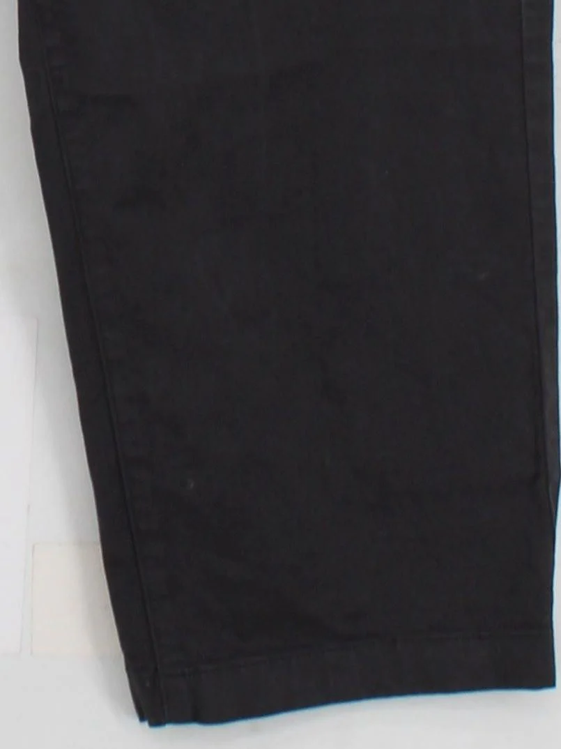 Toast Women's Trousers UK 16 Black Cotton with Elastane Tapered Chino - Image 4