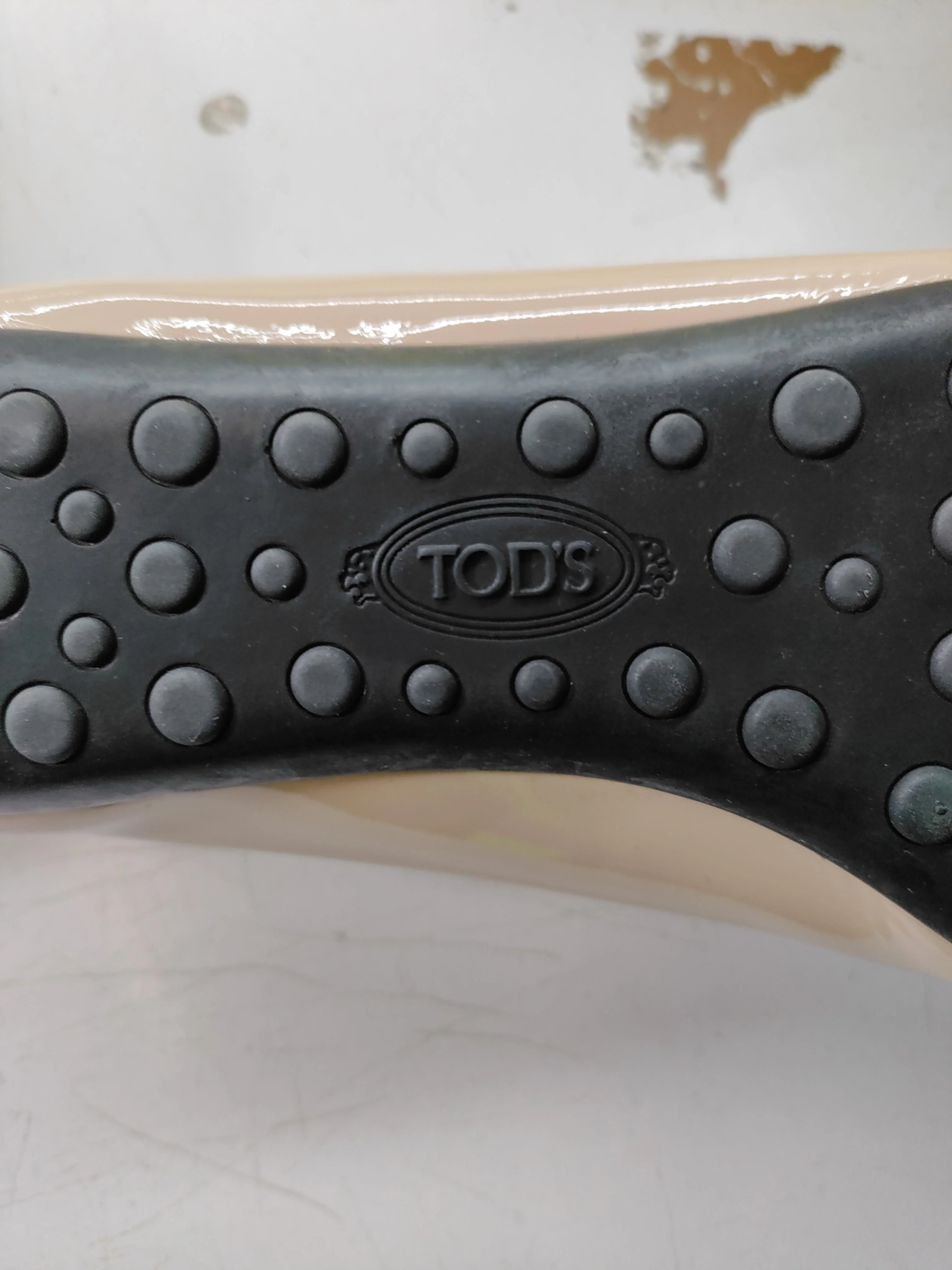 Tod's Women's Flat Shoes UK 3.5 Cream 100% Leather Ballet - Image 8